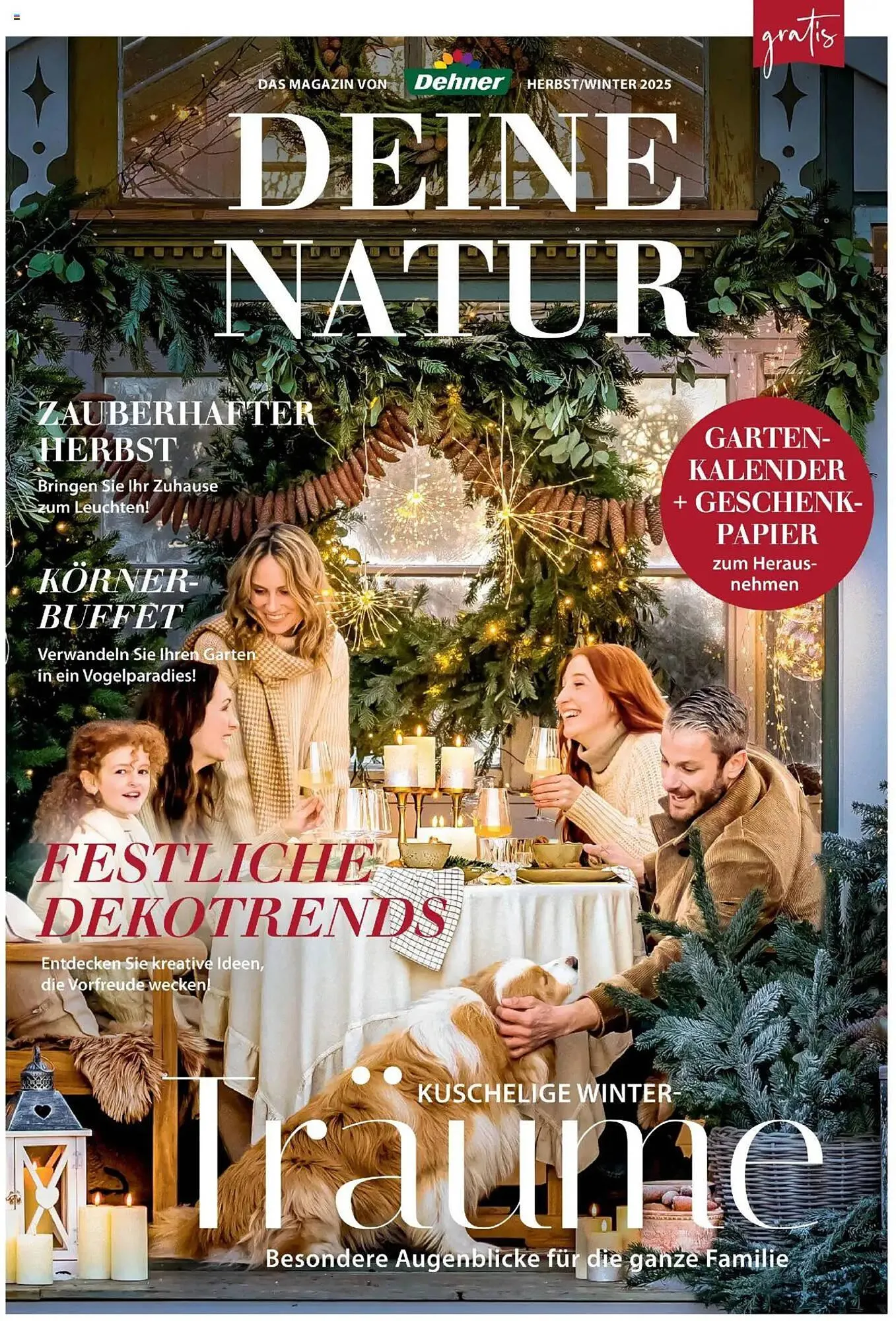 Dehner Flugblatt von 10. Oktober bis 30. November 2025 - Flugblätt seite  1