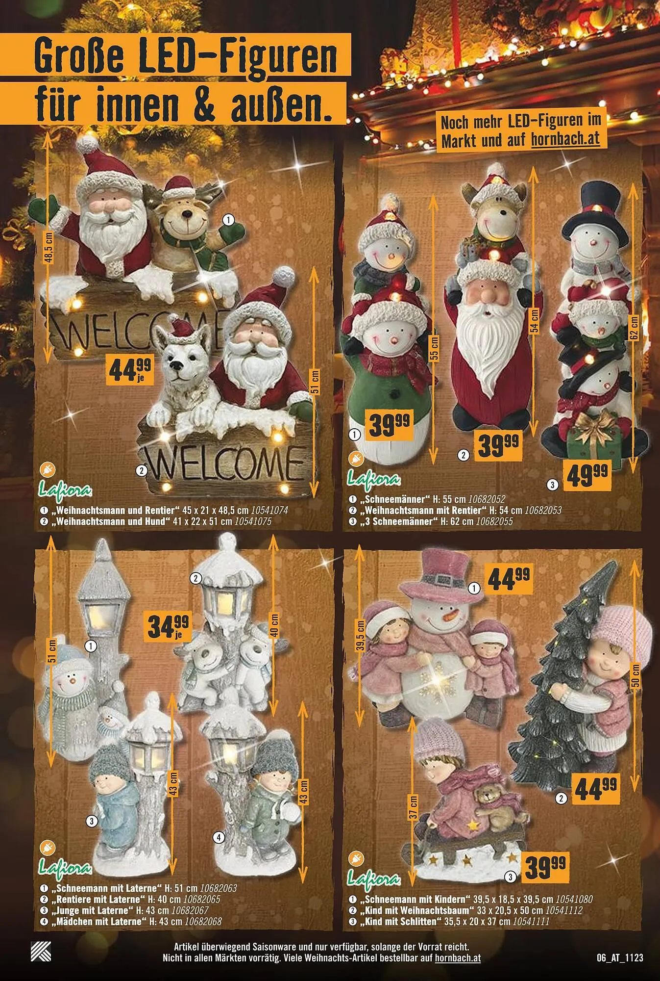 Hornbach Flugblatt von 6. Dezember bis 22. Dezember 2023 - Flugblätt seite  6