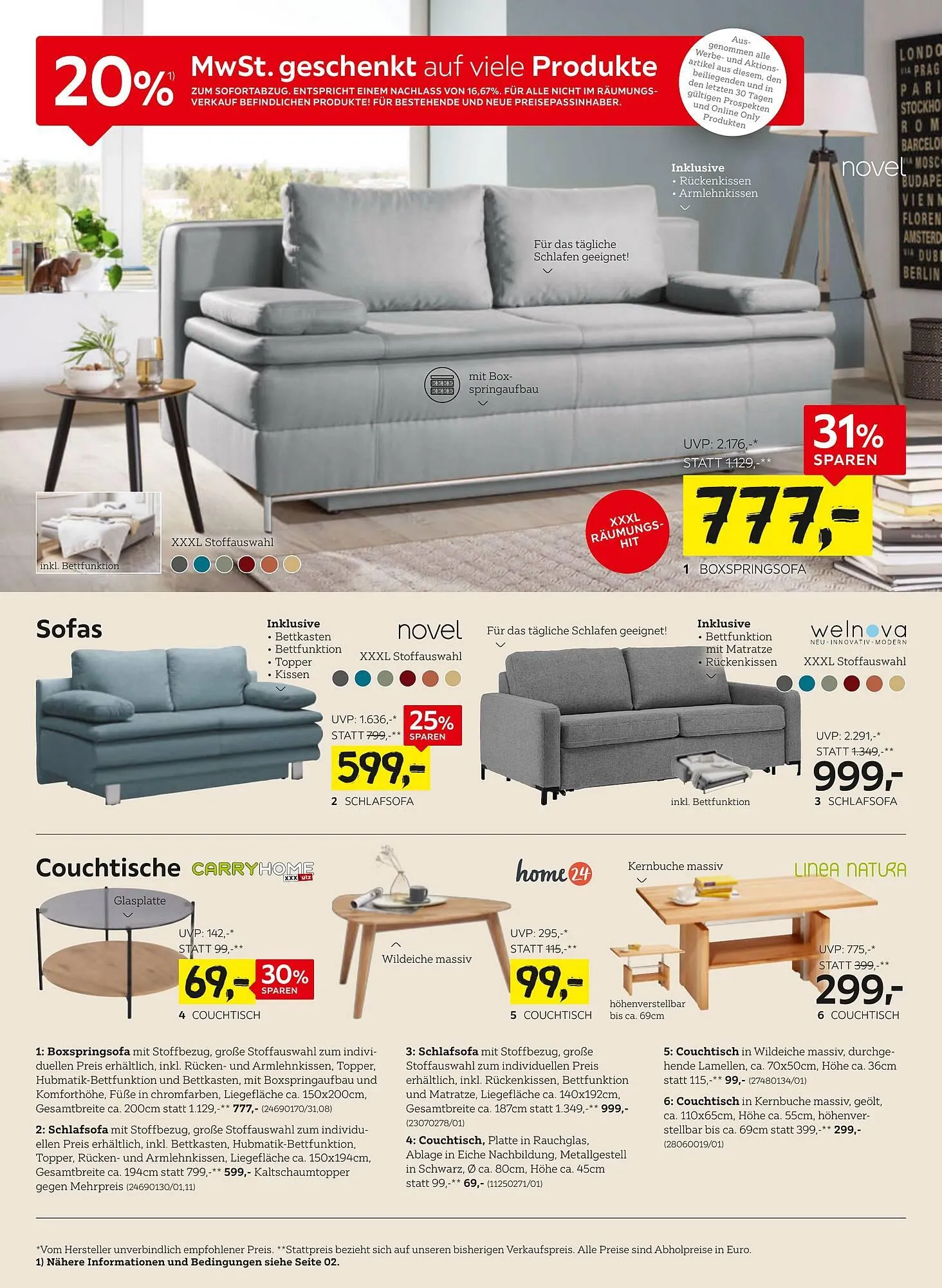 XXXLutz Prospekt von 30. Dezember bis 11. Jänner 2026 - Flugblätt seite  10