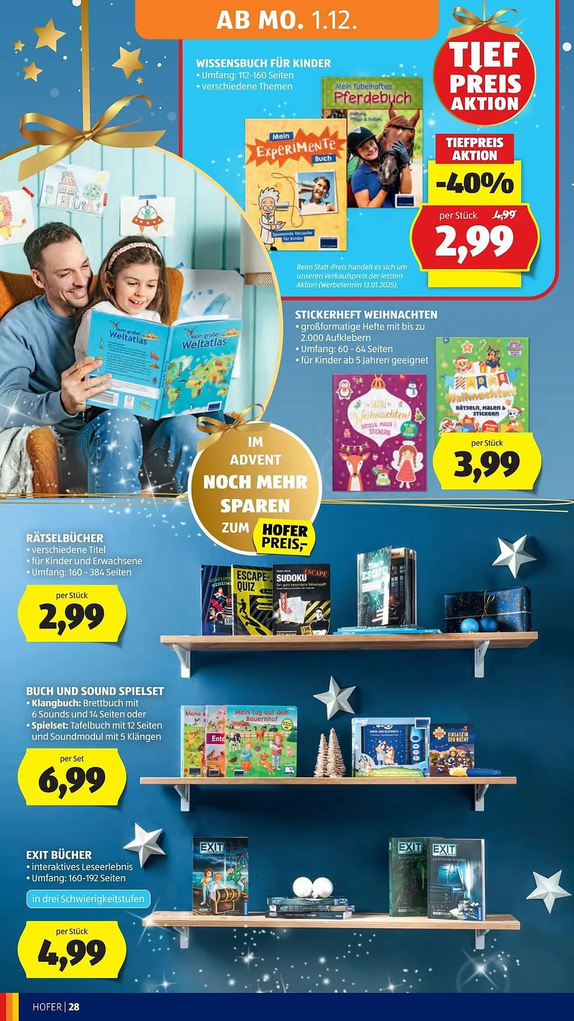Hofer Flugblatt von 28. November bis 4. Dezember 2025 - Flugblätt seite 44