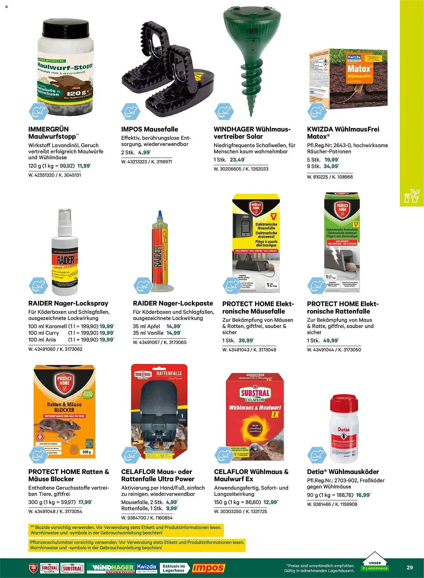 Lagerhaus Flugblatt von 22. Februar bis 31. Mai 2026 - Flugblätt seite 29