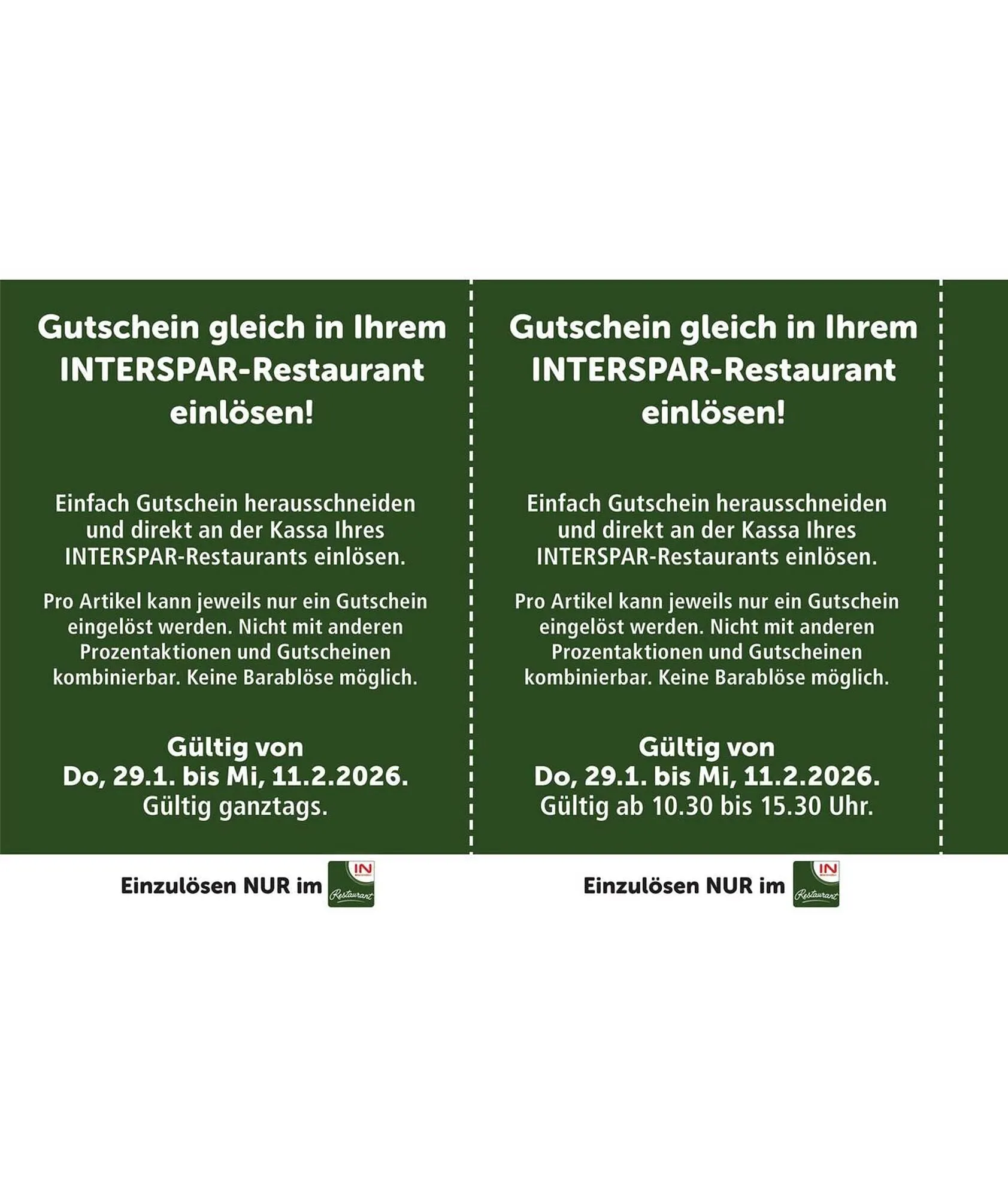 Interspar Flugblatt von 29. Jänner bis 11. Februar 2026 - Flugblätt seite  16