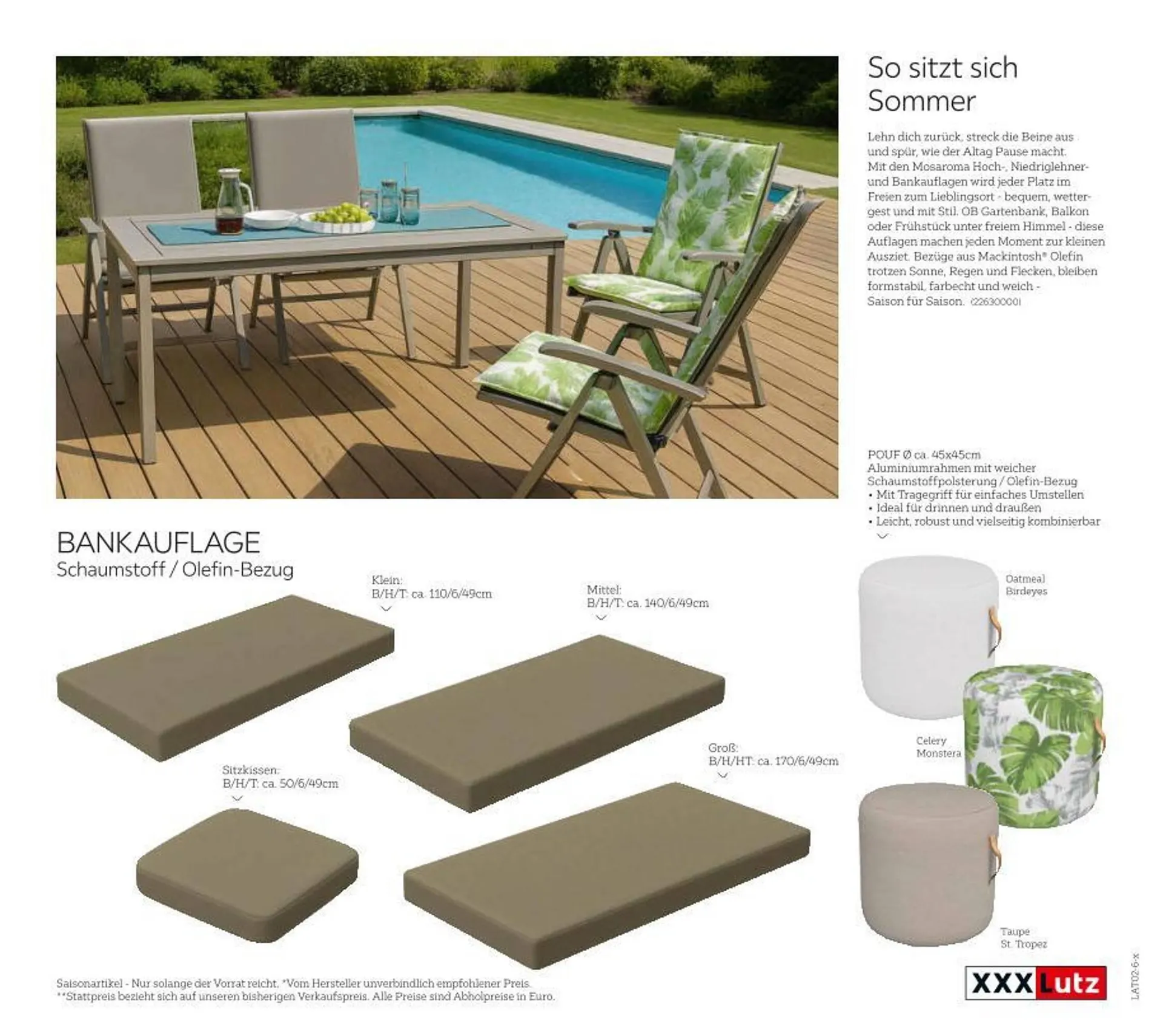 XXXLutz Prospekt von 20. Februar bis 31. Juli 2026 - Flugblätt seite  145