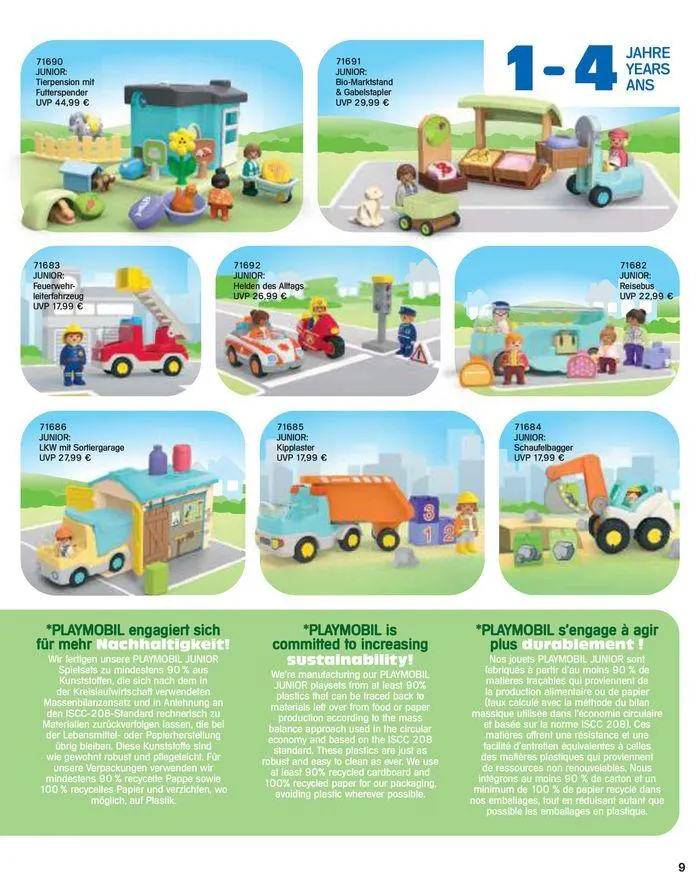 50 Years Of Playmobil von 9. Juli bis 31. Dezember 2024 - Flugblätt seite 9