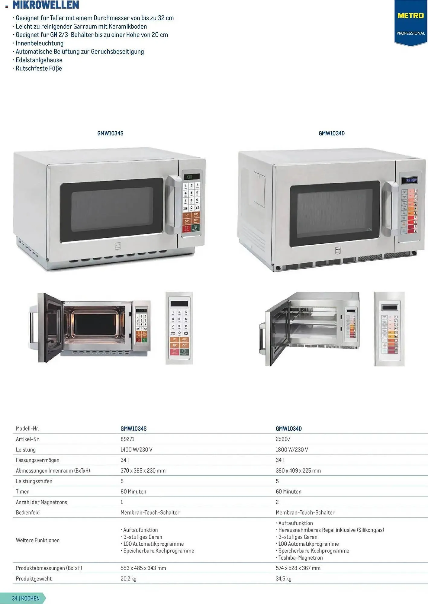 Metro Flugblatt von 23. Februar bis 31. Dezember 2026 - Flugblätt seite  34