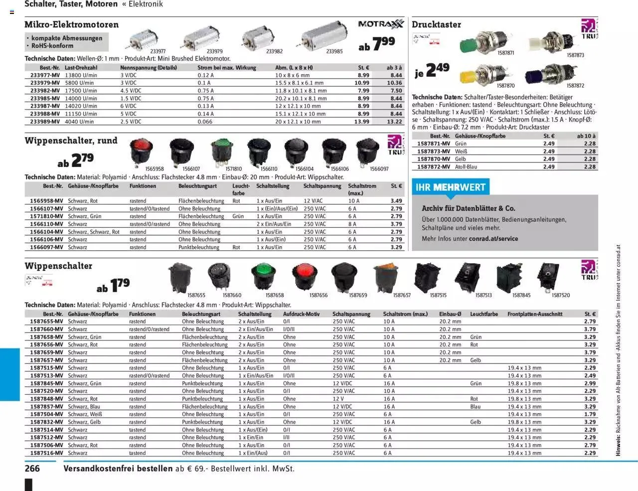 Conrad Angebote von 13. September bis 31. Dezember 2023 - Flugblätt seite  270