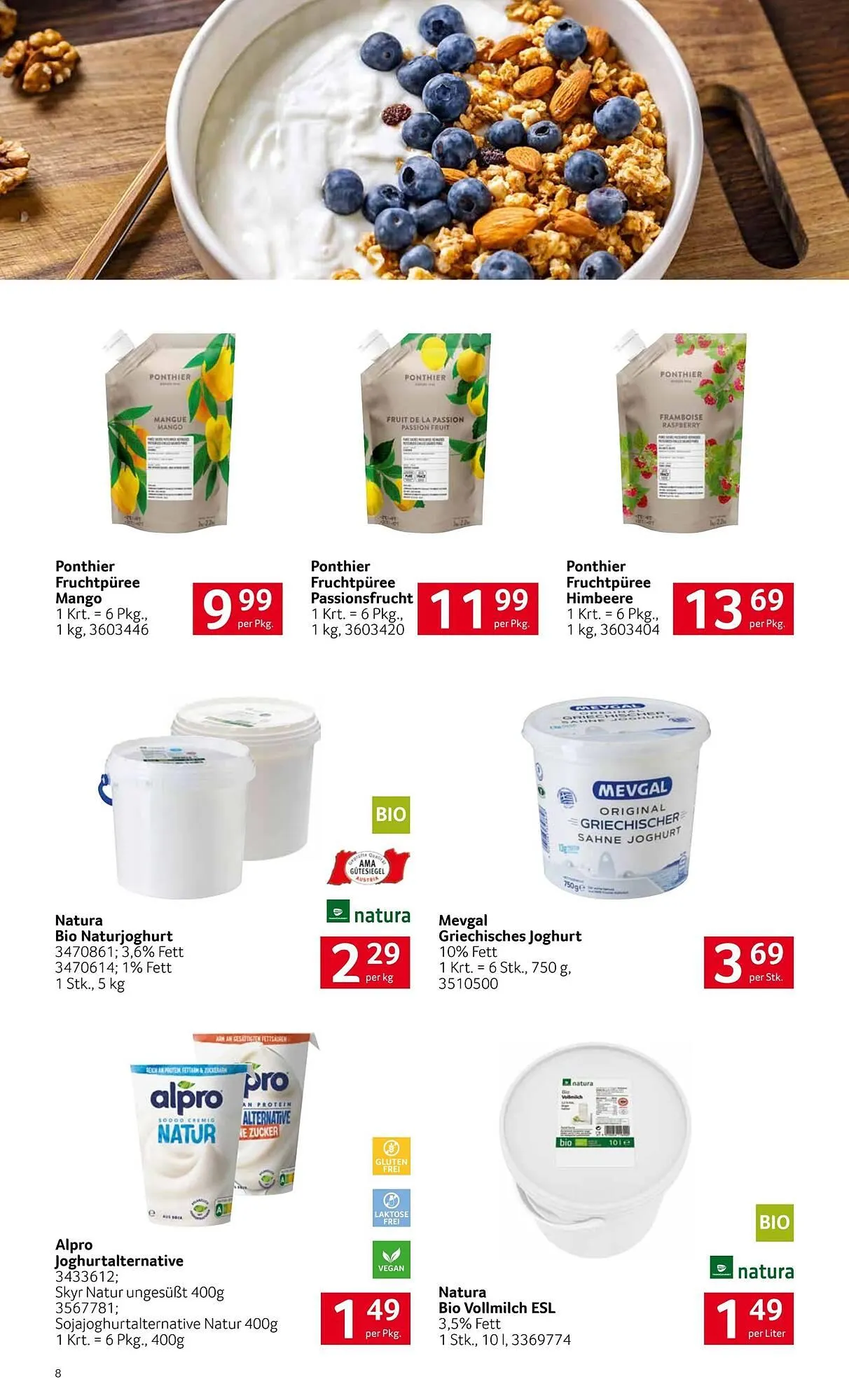 Transgourmet Flugblatt von 9. März bis 4. April 2026 - Flugblätt seite 8