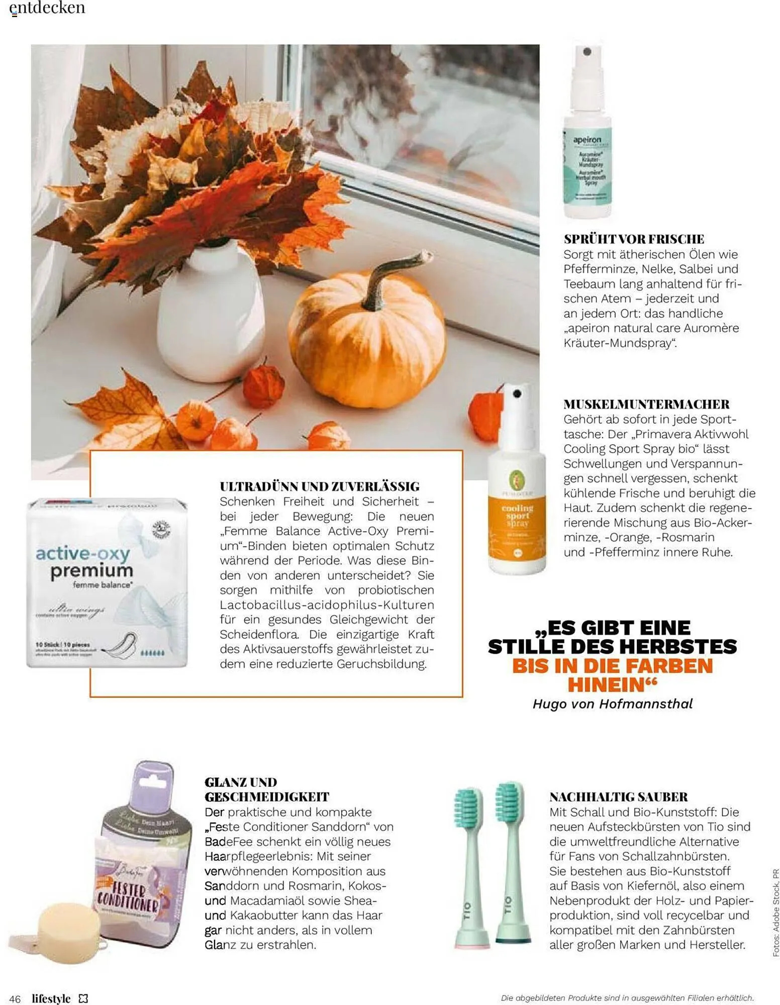 Müller Flugblatt von 1. September bis 31. Oktober 2023 - Flugblätt seite  46