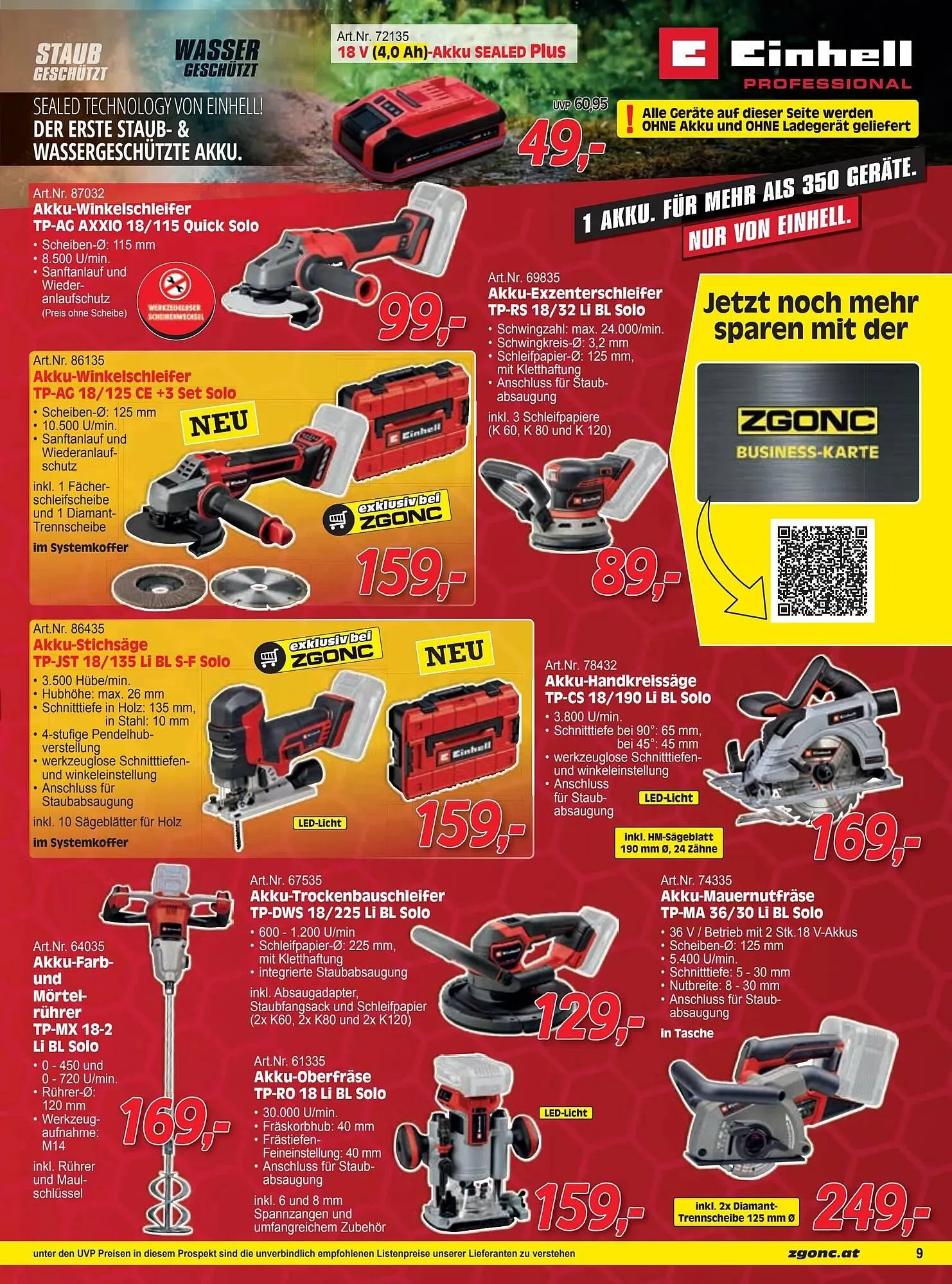 Zgonc Flugblatt von 13. November bis 30. November 2025 - Flugblätt seite 9