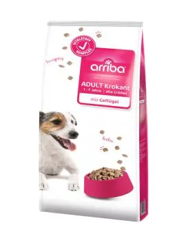 arriba Krokant mit Geflügel für Hunde 20 kg