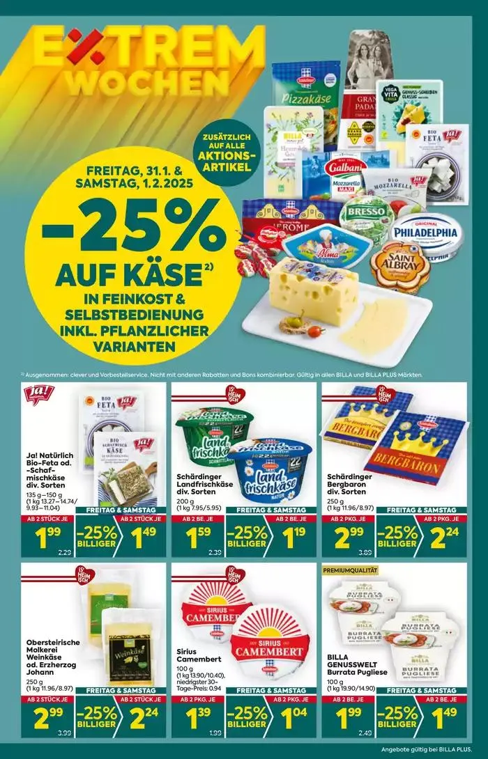Vorschau BILLA PLUS Wien KW05 2025 von 28. Jänner bis 11. Februar 2025 - Flugblätt seite 3