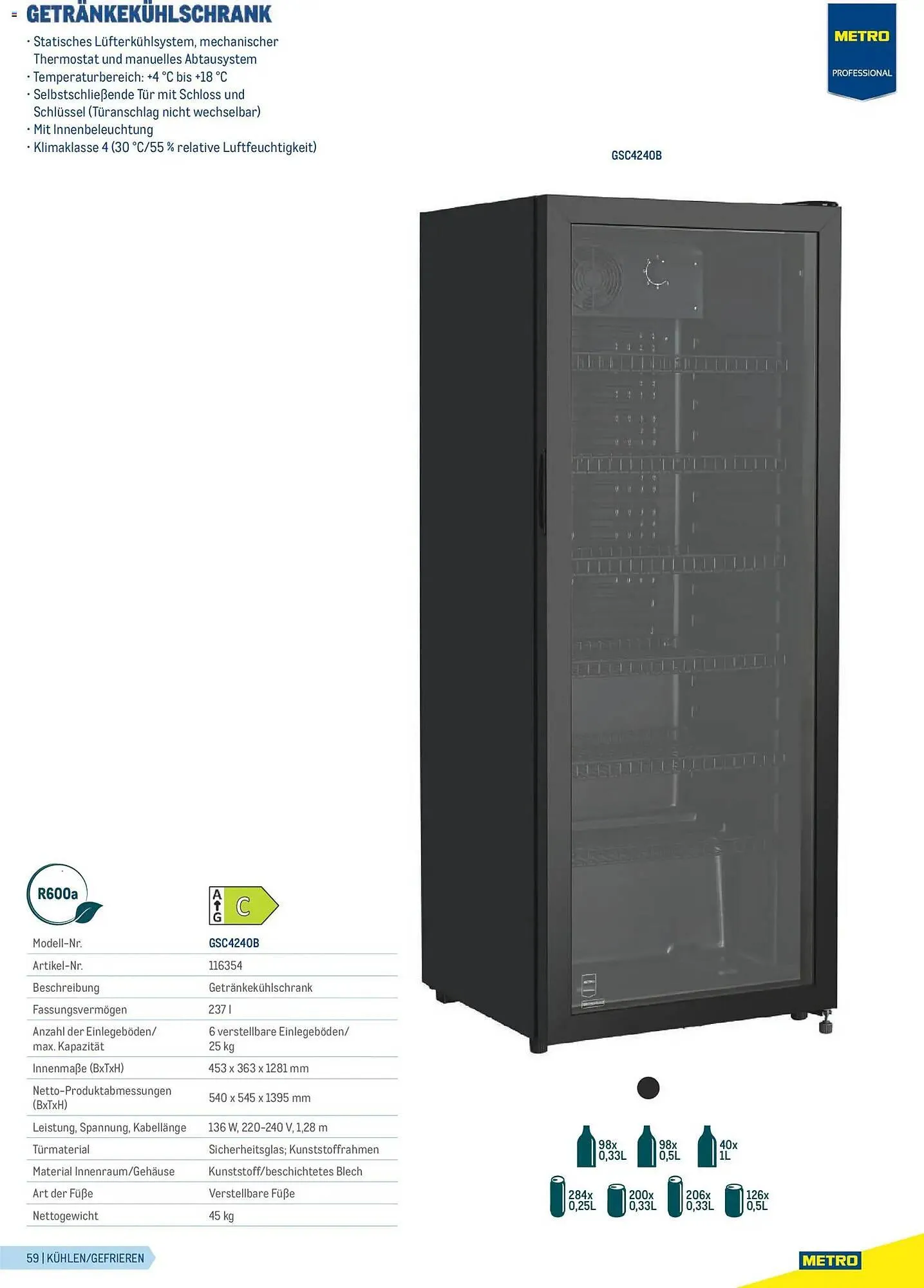 Metro Flugblatt von 23. Februar bis 31. Dezember 2026 - Flugblätt seite 59