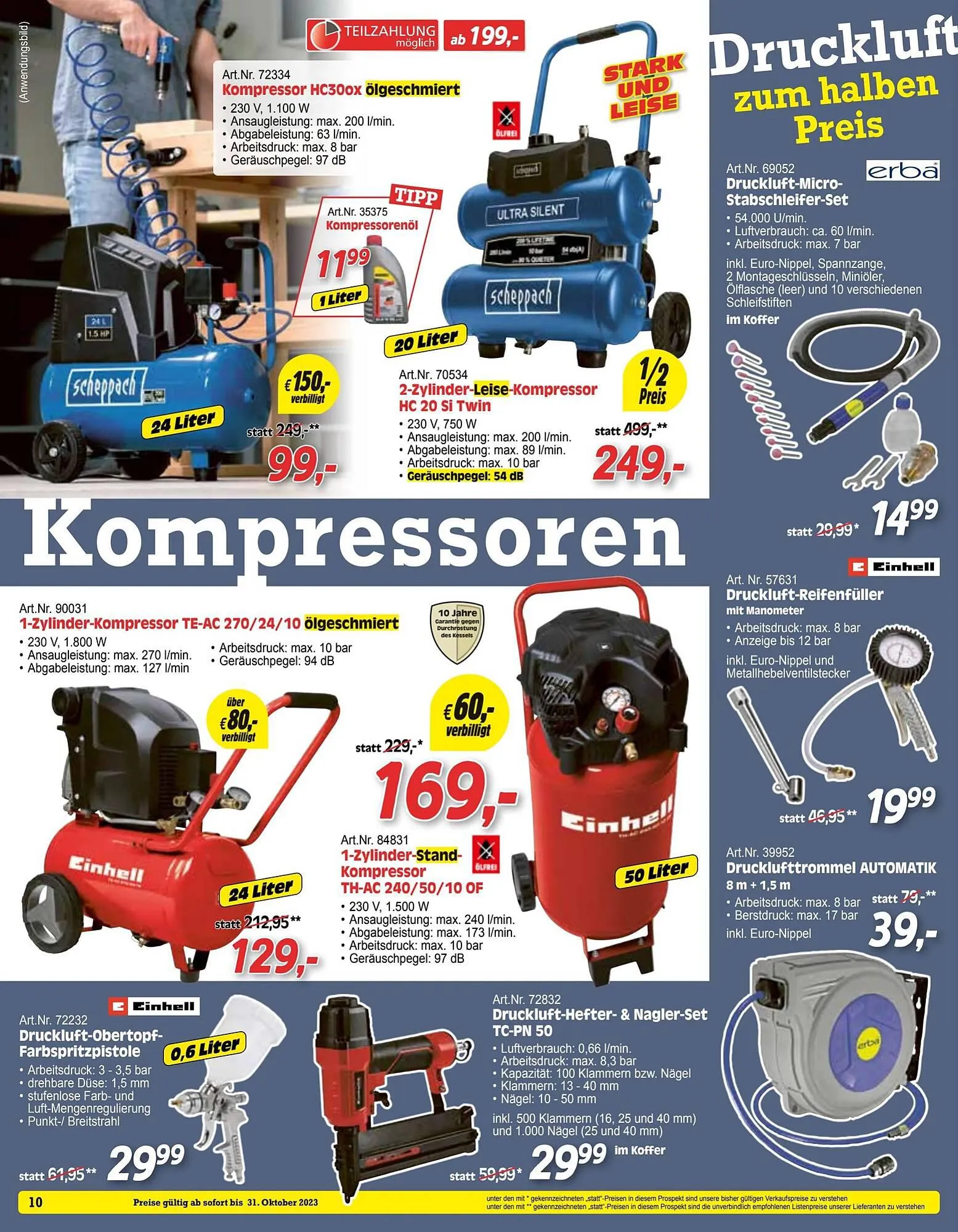 Zgonc Flugblatt von 15. Oktober bis 31. Oktober 2023 - Flugblätt seite 10