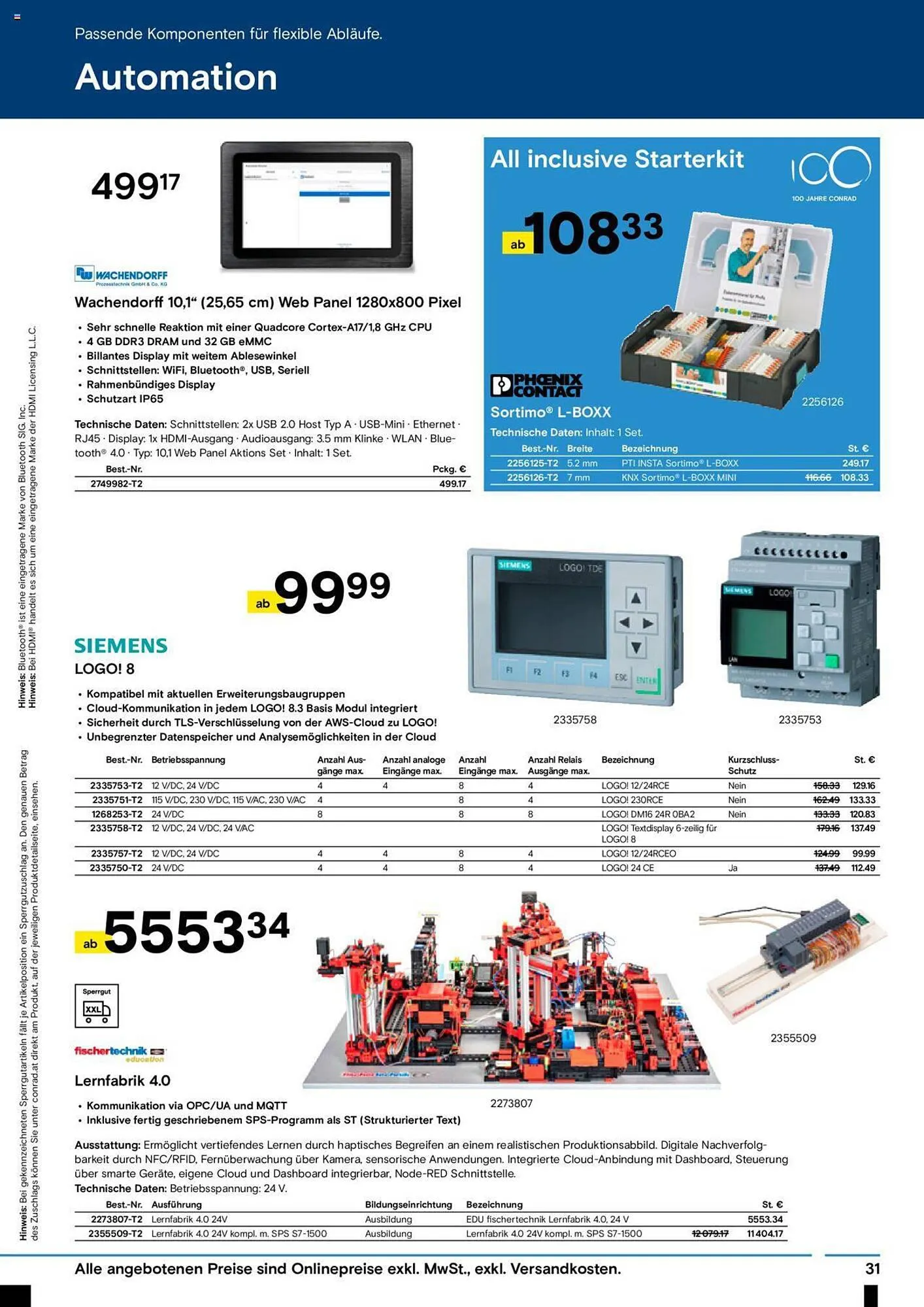 Conrad Flugblatt von 4. September bis 22. Oktober 2023 - Flugblätt seite  33