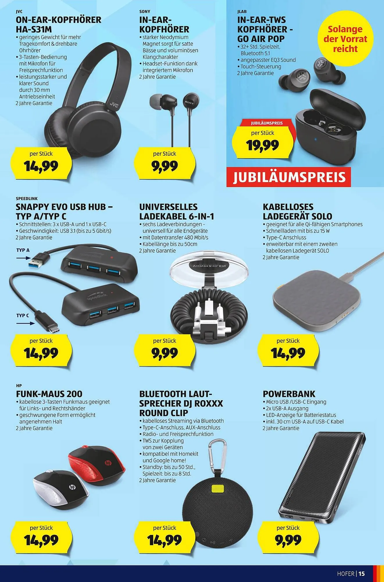 Hofer Flugblatt von 22. Dezember bis 28. Dezember 2024 - Flugblätt seite  17