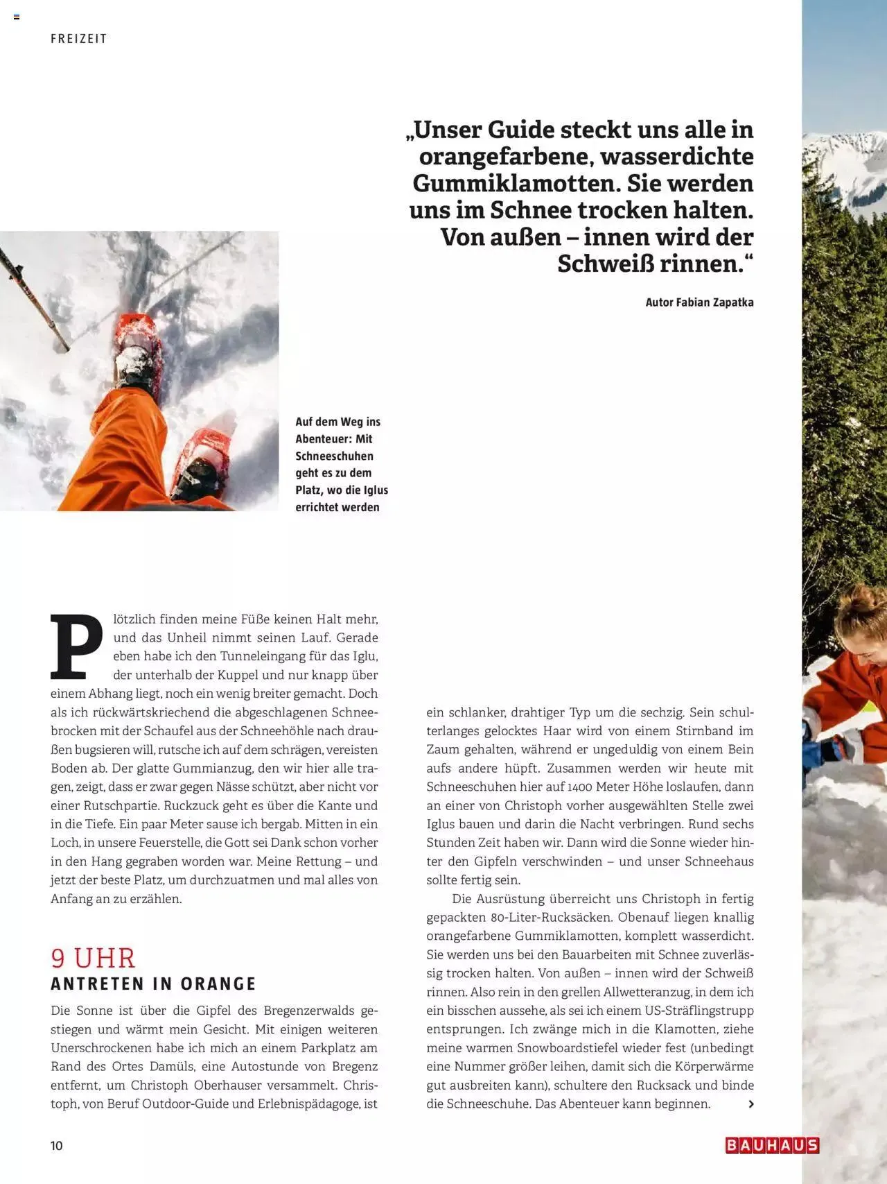 Bauhaus passt! Magazin von 24. Jänner bis 31. Dezember 2023 - Flugblätt seite 10