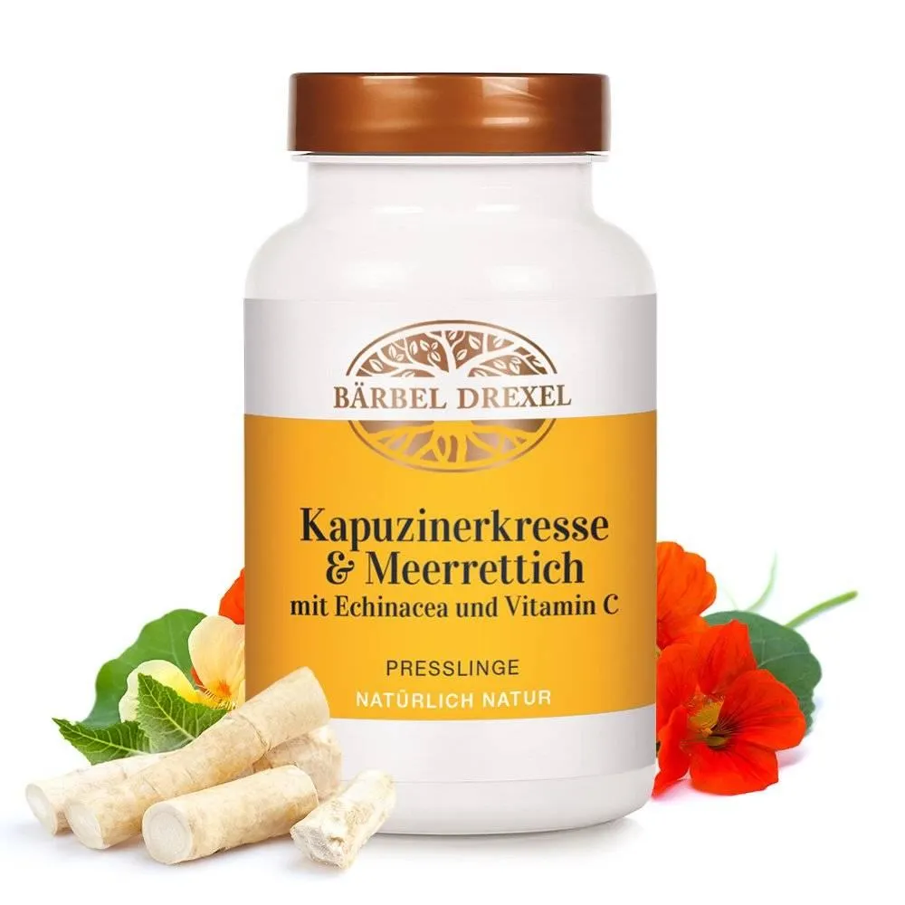 AngoImmun mit Kapuzinerkresse, Meerrettich, Echinacea und Vitamin C Presslinge