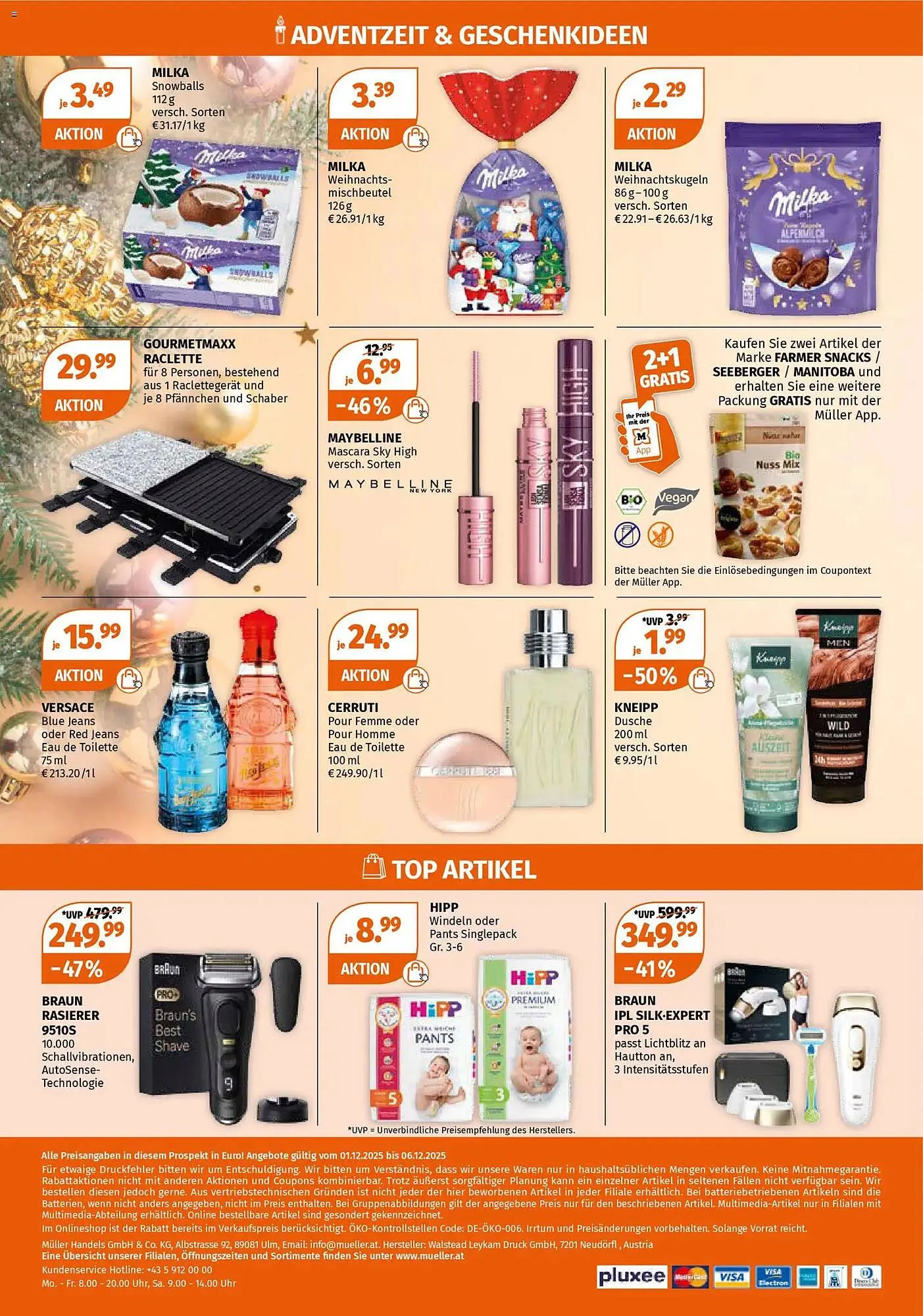Müller Flugblatt von 1. Dezember bis 6. Dezember 2025 - Flugblätt seite  25
