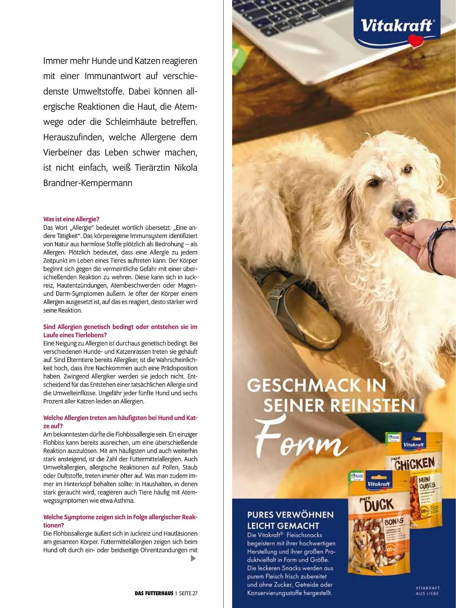 Das Futterhaus Prospekt von 16. Februar bis 8. März 2026 - Flugblätt seite  27