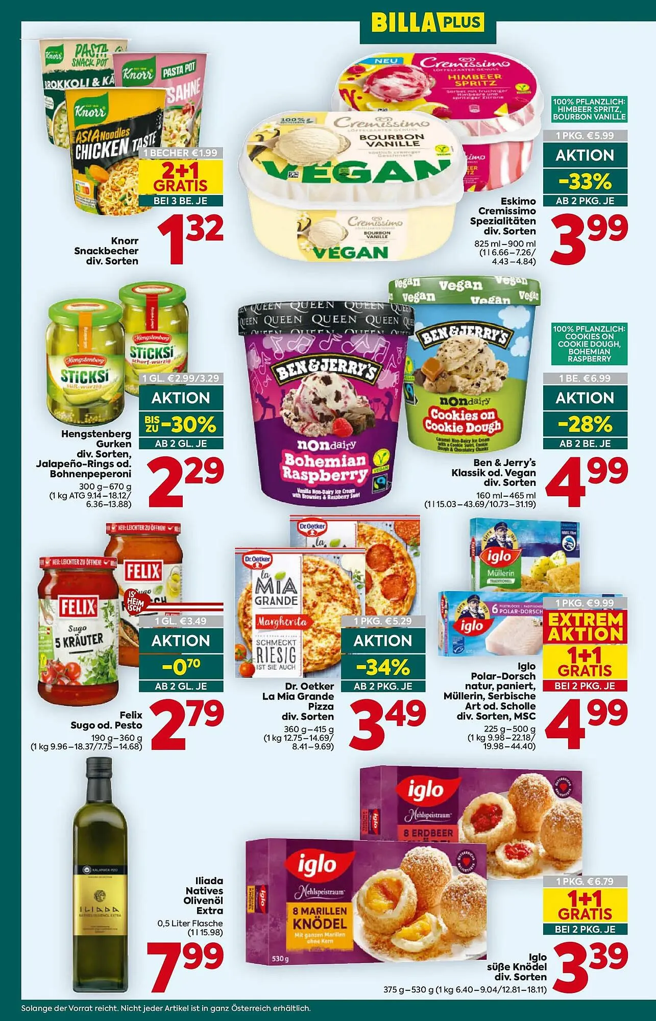 Billa Flugblatt von 8. Jänner bis 14. Jänner 2026 - Flugblätt seite 14