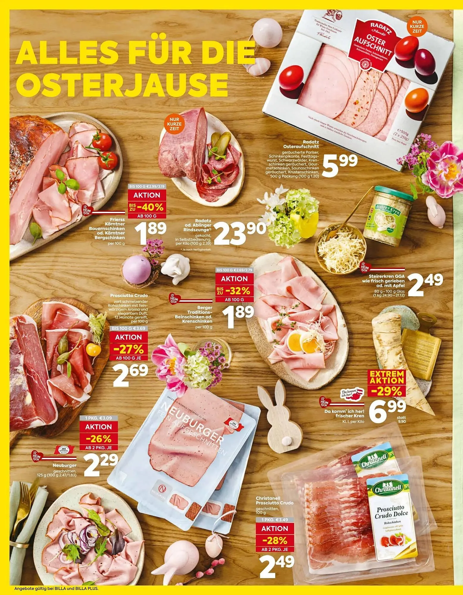 Billa Corso Flugblatt von 26. März bis 4. April 2026 - Flugblätt seite  10