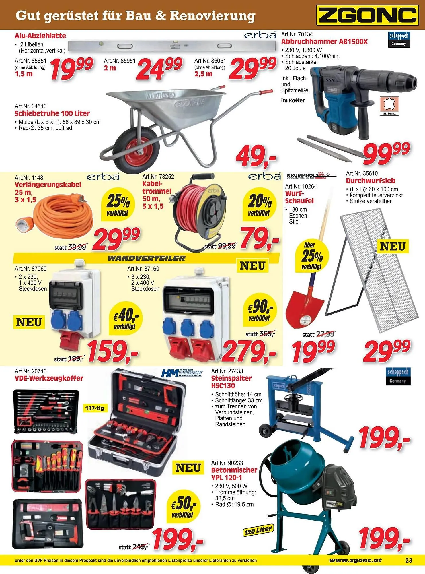 Zgonc Flugblatt von 1. März bis 28. März 2026 - Flugblätt seite 23
