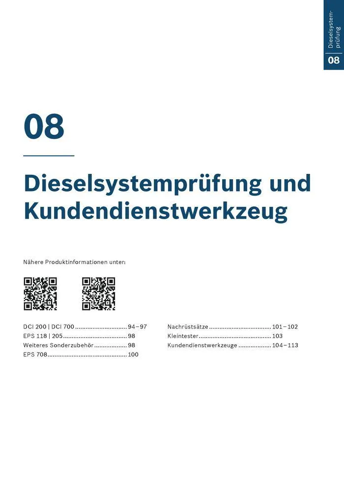 Werkstattausrüstung von Bosch von 21. Mai bis 31. Dezember 2024 - Flugblätt seite  93