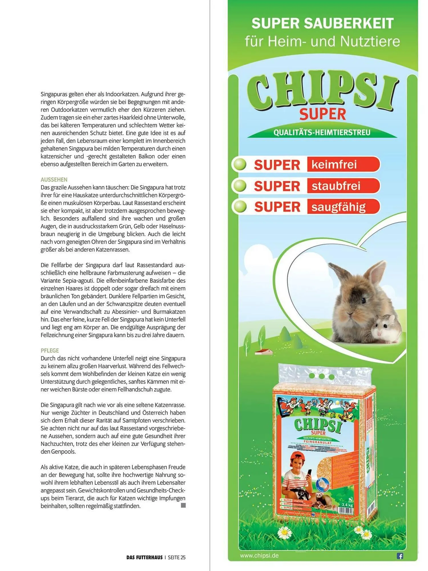 Das Futterhaus Flugblatt von 1. April bis 20. Mai 2024 - Flugblätt seite 25