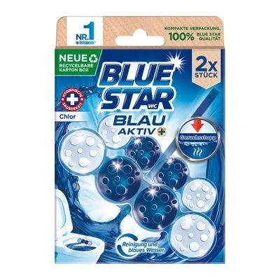 Blue Star Beckensteine Blau Aktiv Chlor