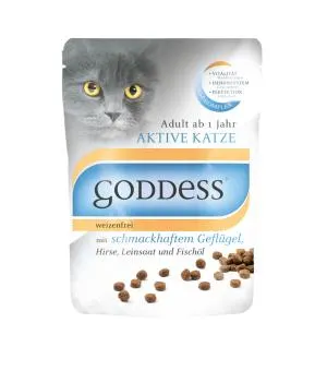 GODDESS Aktive Katze mit Geflügel 750 g