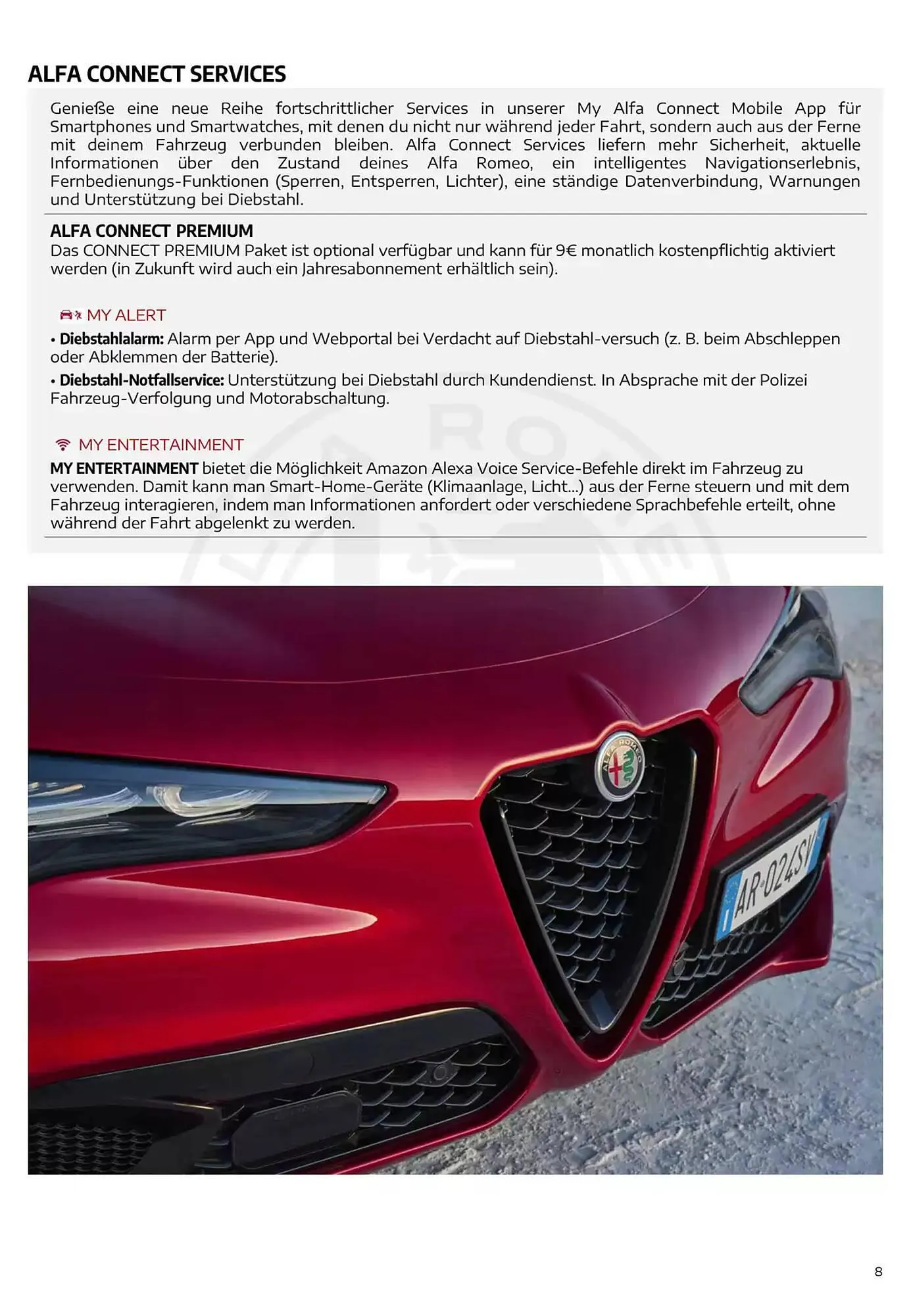 Alfa Romeo Flugblatt von 20. Februar bis 20. Februar 2026 - Flugblätt seite  8
