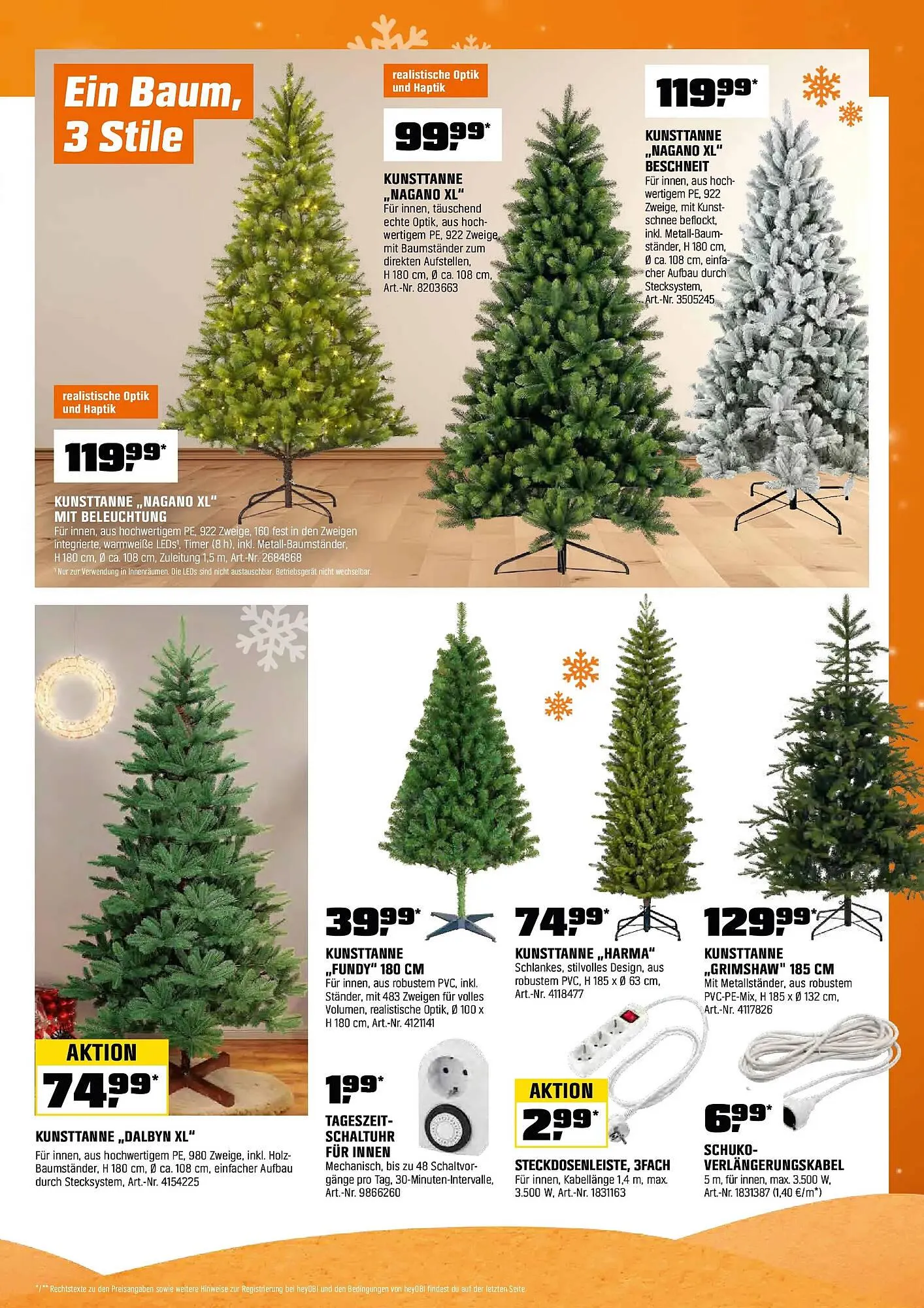OBI Flugblatt von 1. November bis 13. November 2025 - Flugblätt seite 7