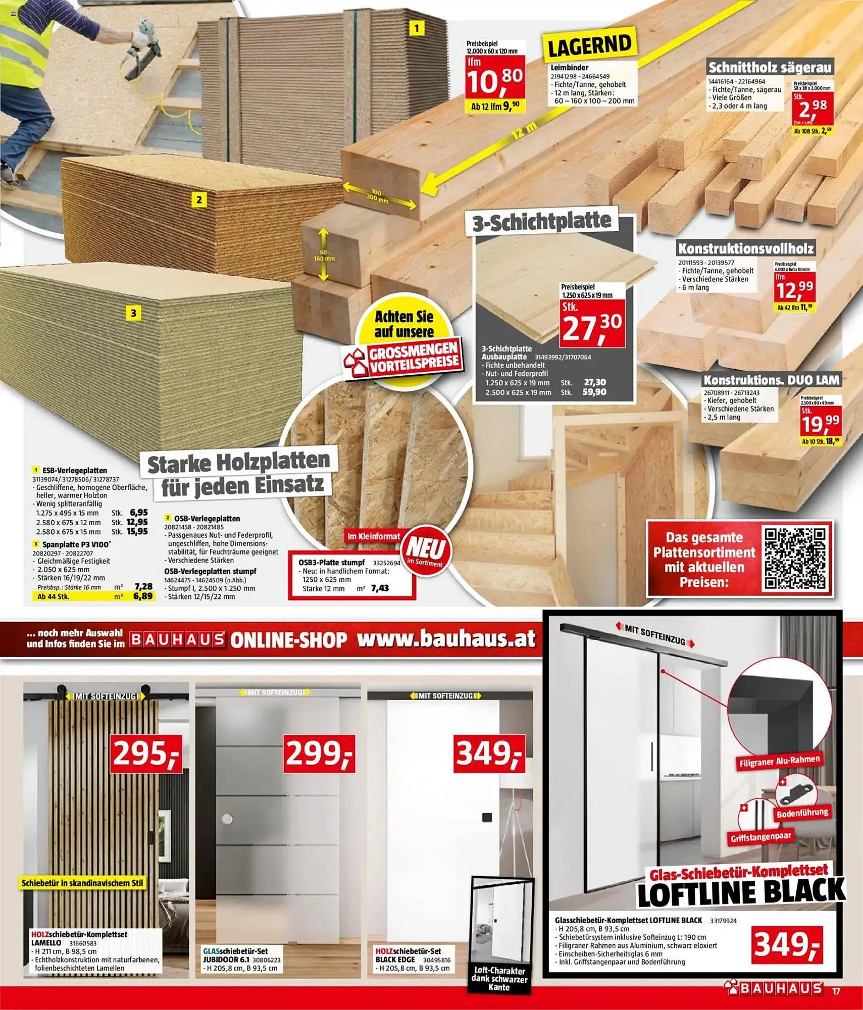 Bauhaus Flugblatt von 5. November bis 2. Dezember 2025 - Flugblätt seite 17