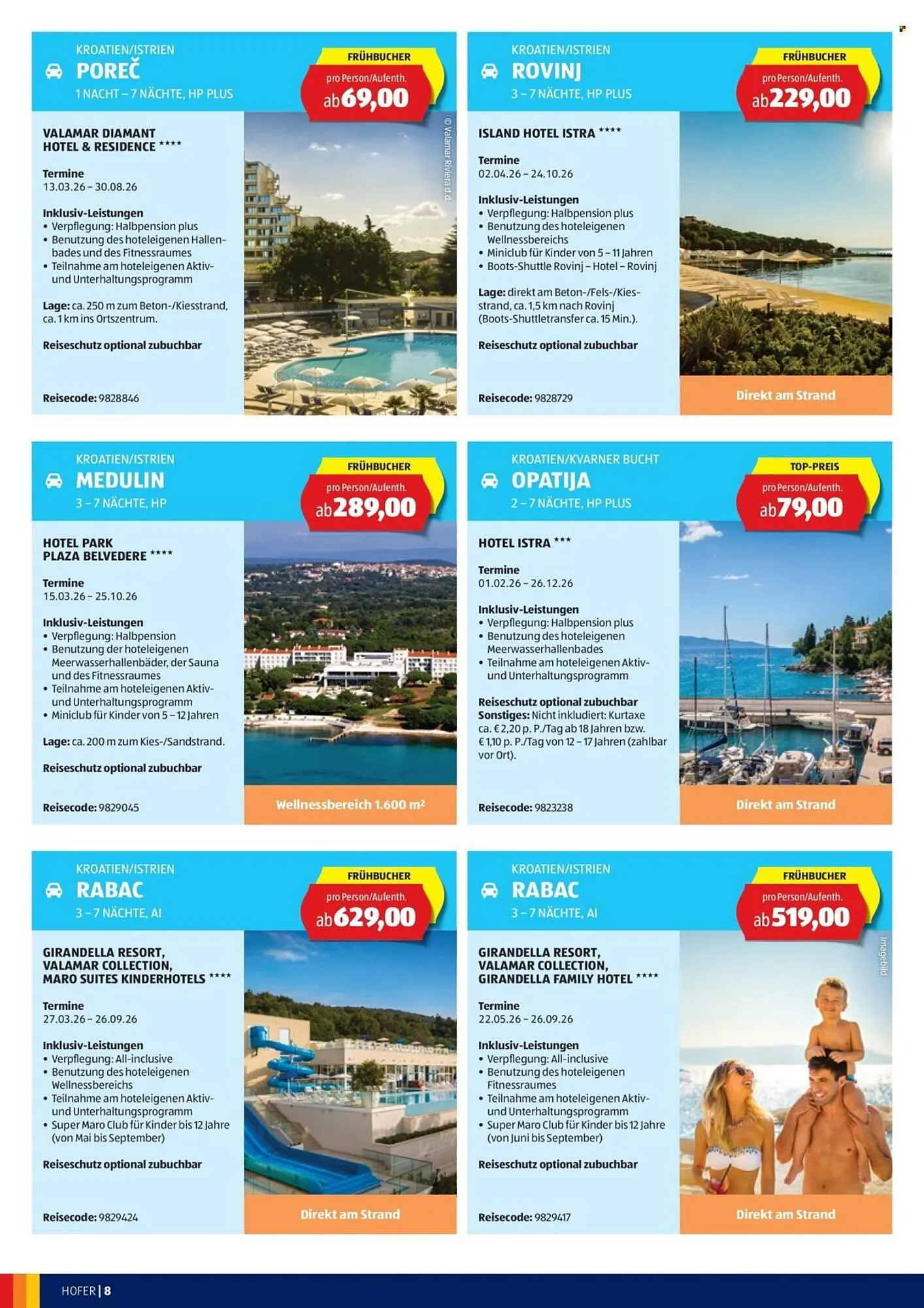 Hofer Flugblatt von 31. Dezember bis 27. Jänner 2026 - Flugblätt seite  8