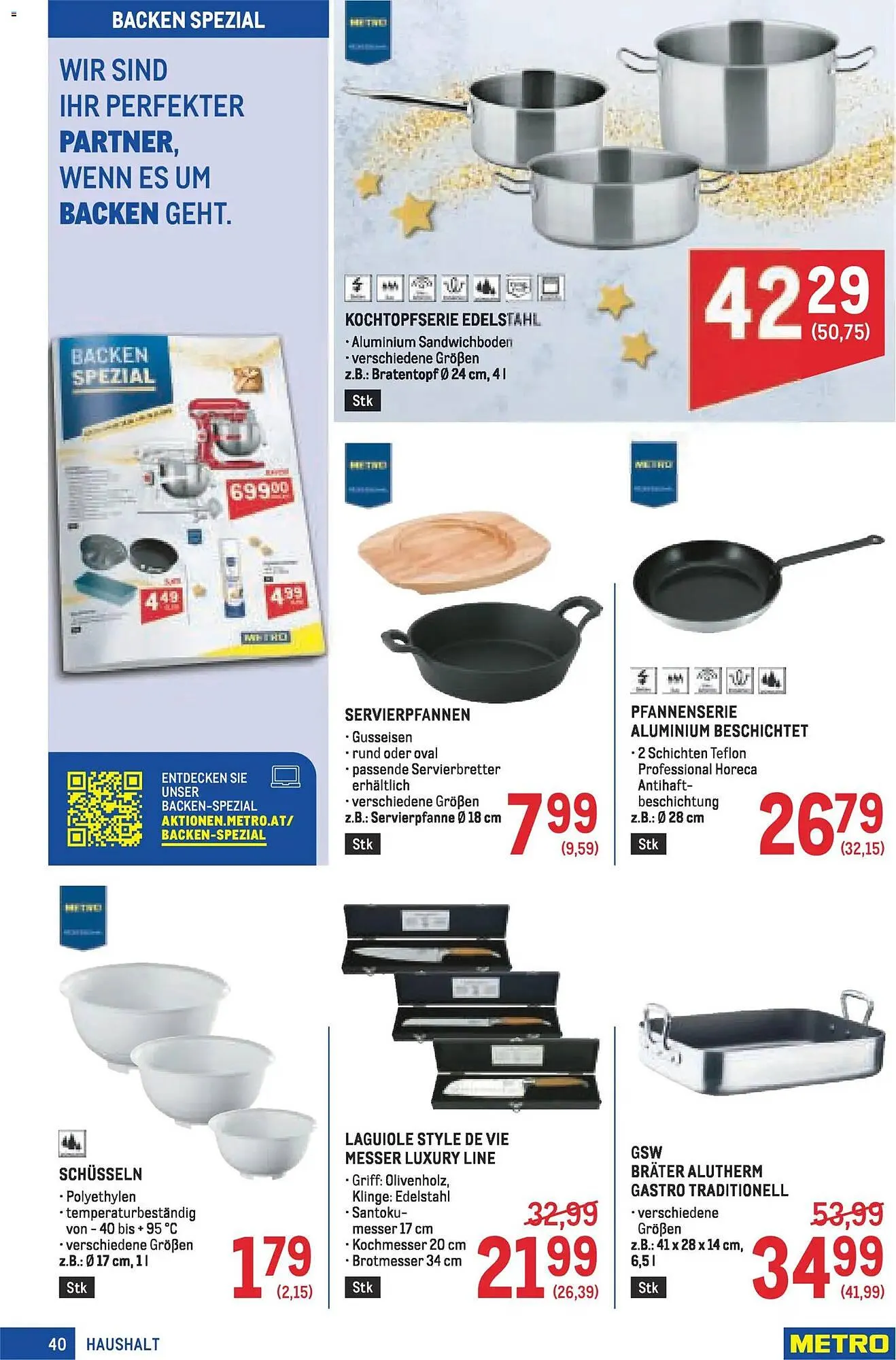 Metro Flugblatt von 13. November bis 26. November 2025 - Flugblätt seite  40