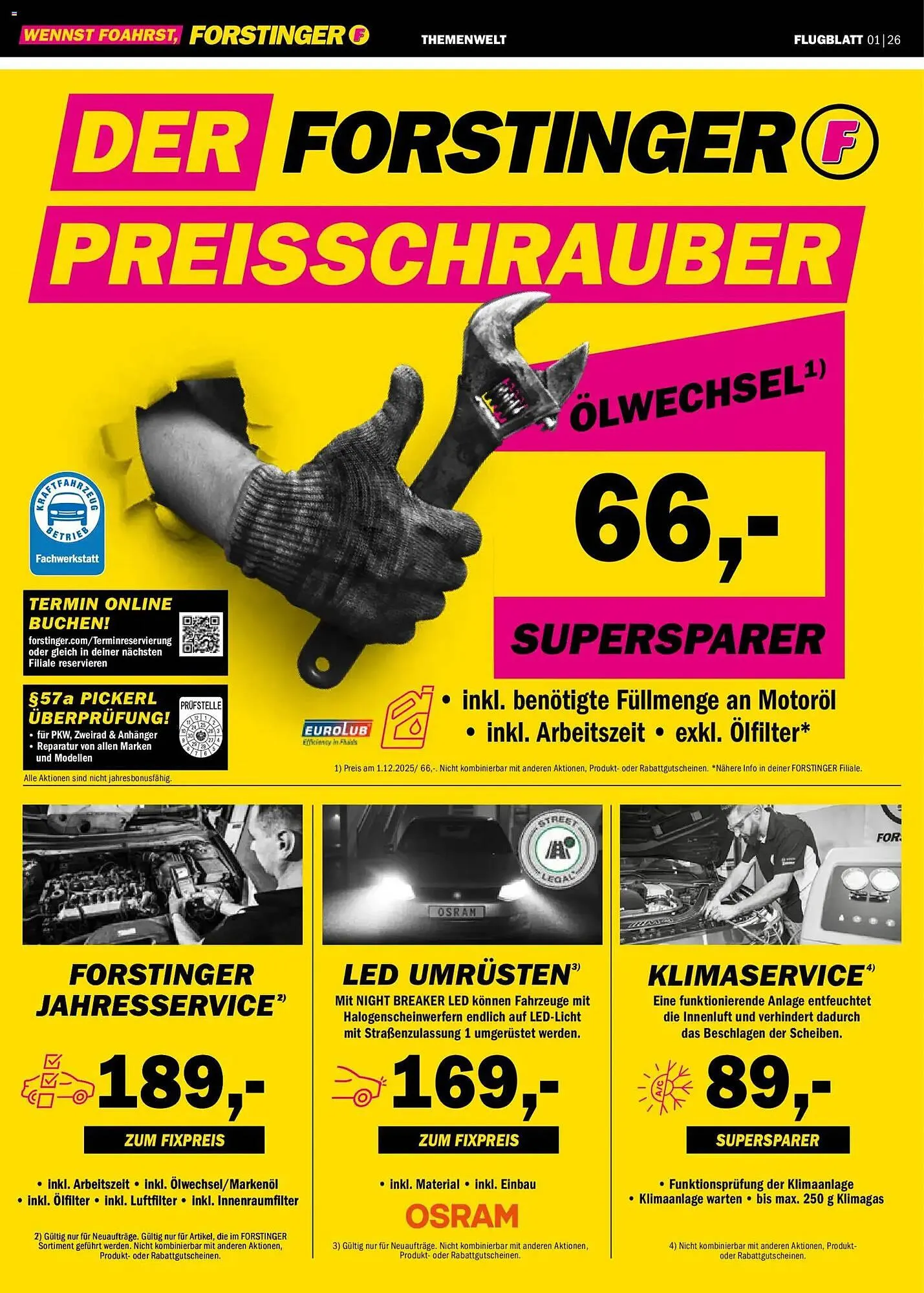 Forstinger Flugblatt von 21. Jänner bis 14. Februar 2026 - Flugblätt seite  4