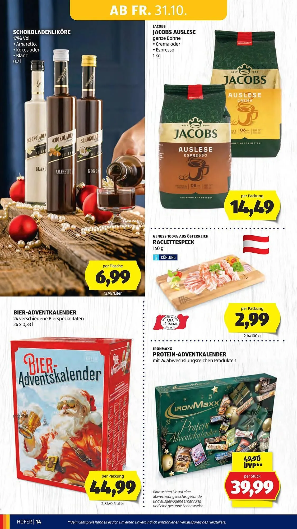 Hofer Flugblatt von 30. Oktober bis 6. November 2025 - Flugblätt seite 16