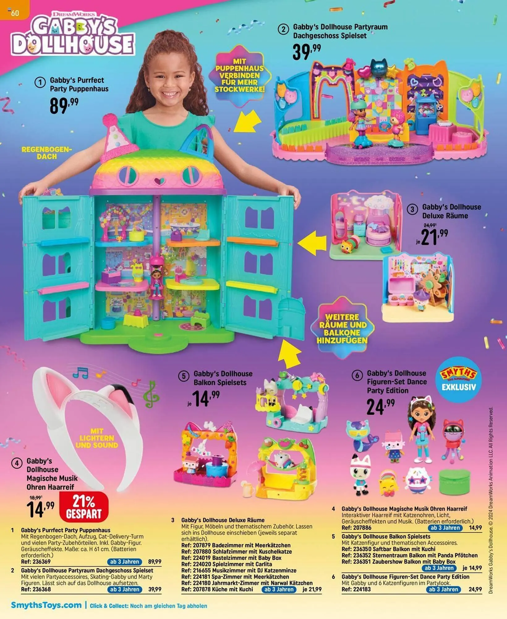 Smyths Toys Flugblatt von 25. September bis 13. Dezember 2024 - Flugblätt seite  60