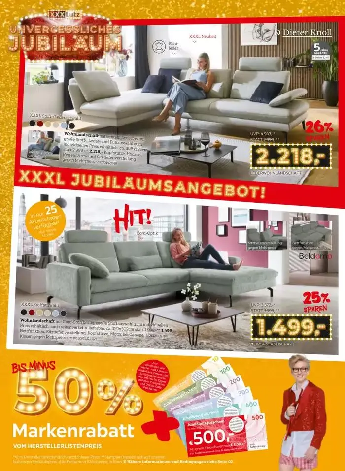 XXXLutz flugblatt von 11. Februar bis 18. Februar 2025 - Flugblätt seite 4