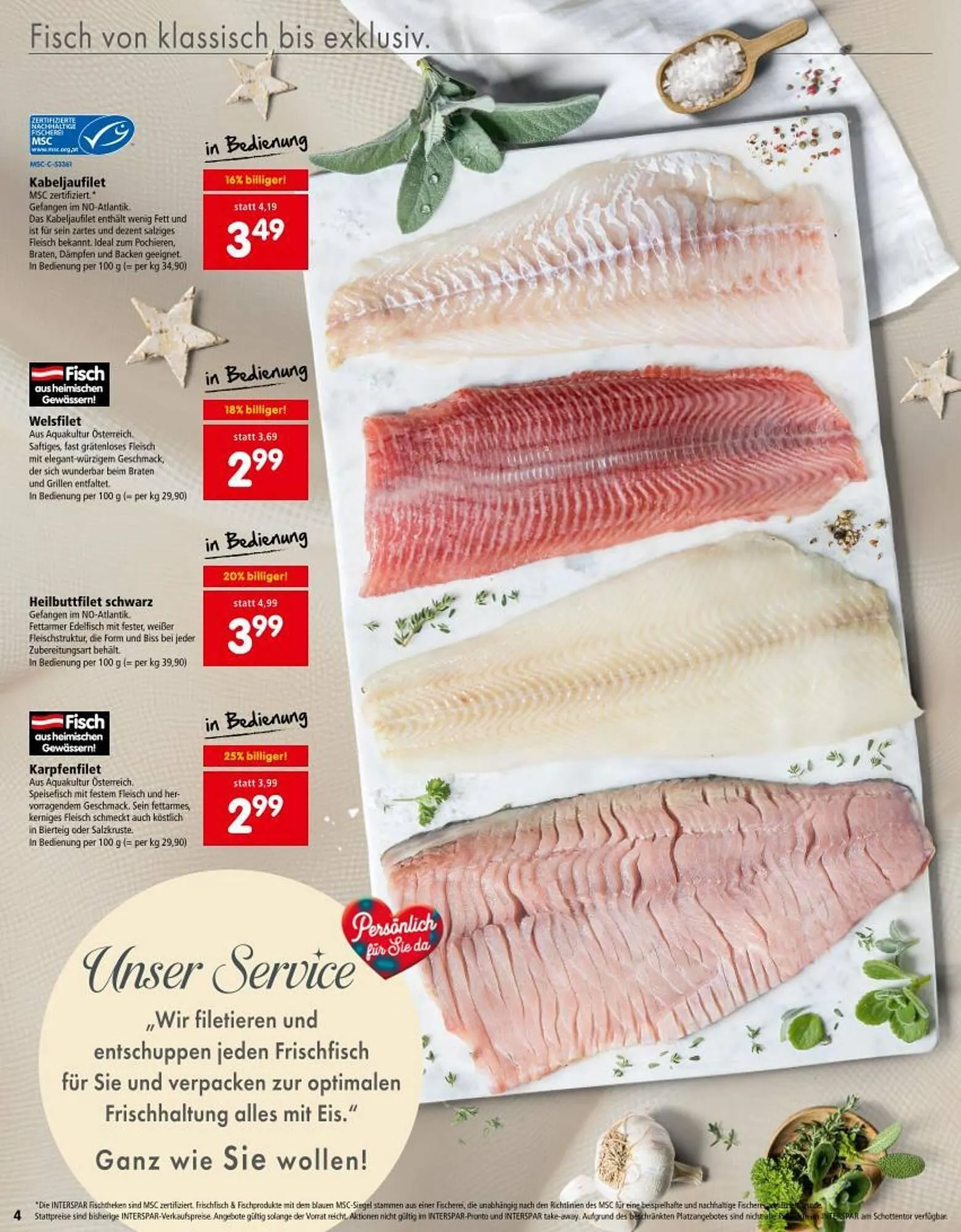 Interspar Flugblatt von 20. November bis 31. Dezember 2025 - Flugblätt seite  4
