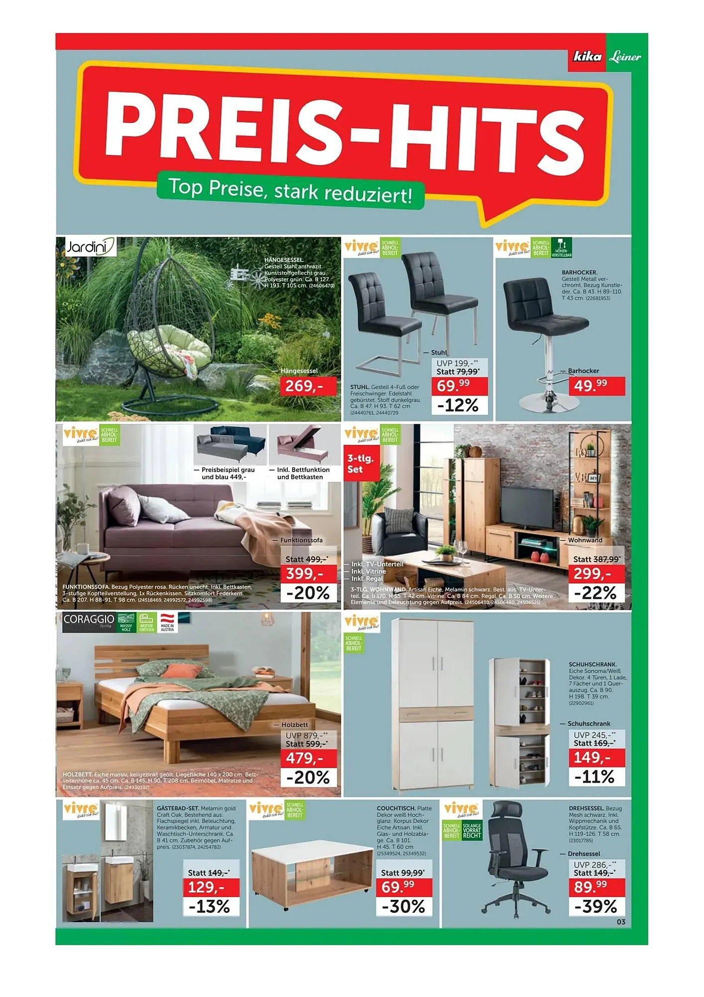 Leiner Flugblatt von 19. März bis 2. April 2024 - Flugblätt seite  3