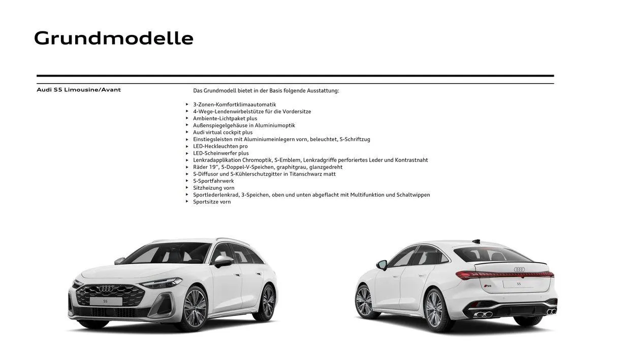 Audi A5 Avant von 26. Juli bis 26. Juli 2025 - Flugblätt seite 9