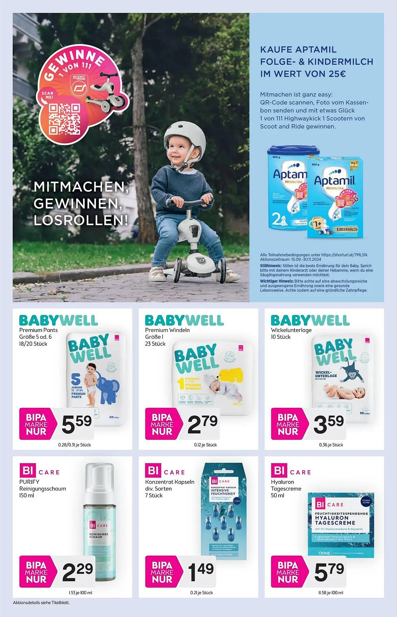 Bipa Flugblatt von 12. September bis 26. September 2024 - Flugblätt seite  7