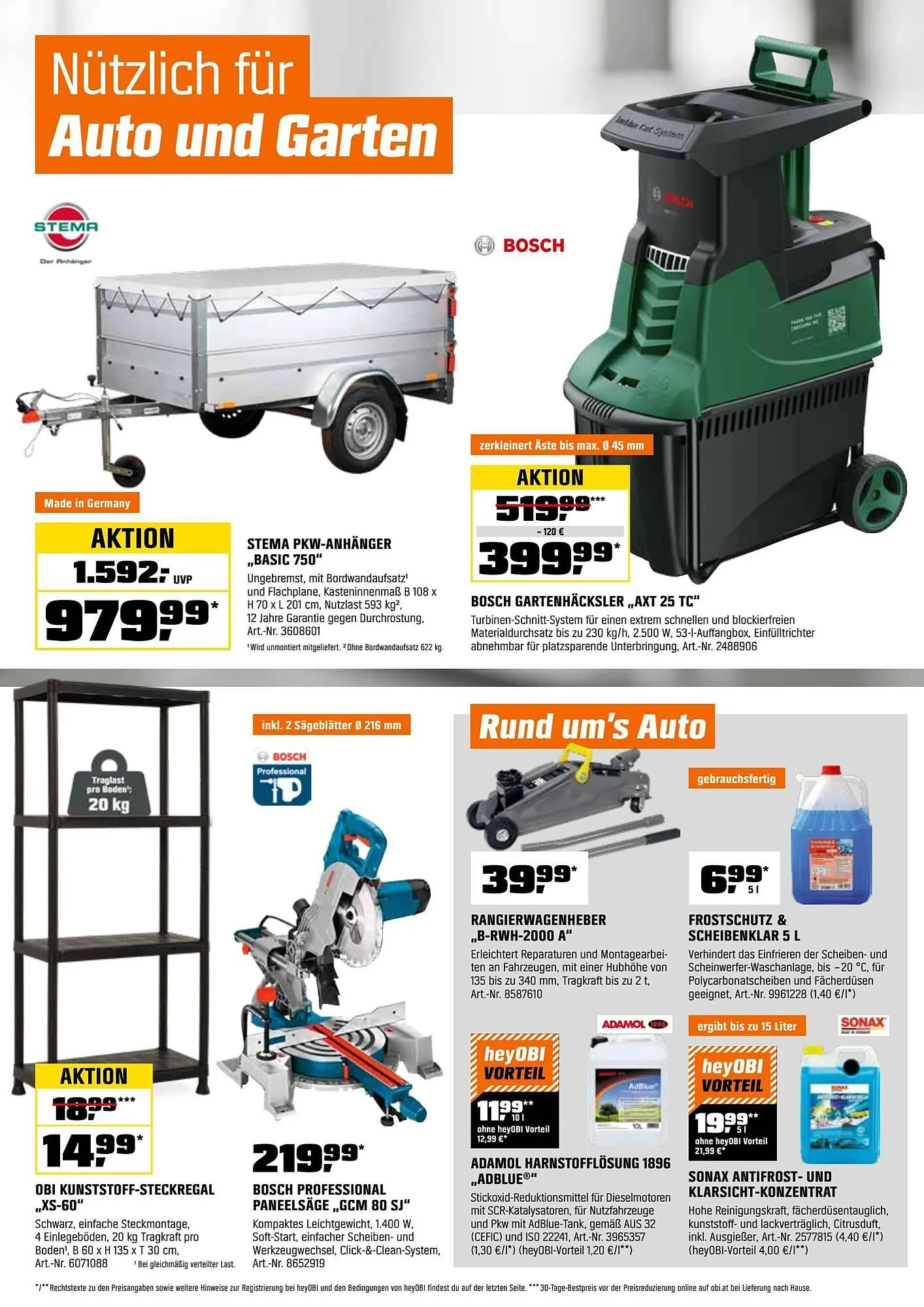 OBI Flugblatt von 1. Februar bis 28. Februar 2026 - Flugblätt seite  2