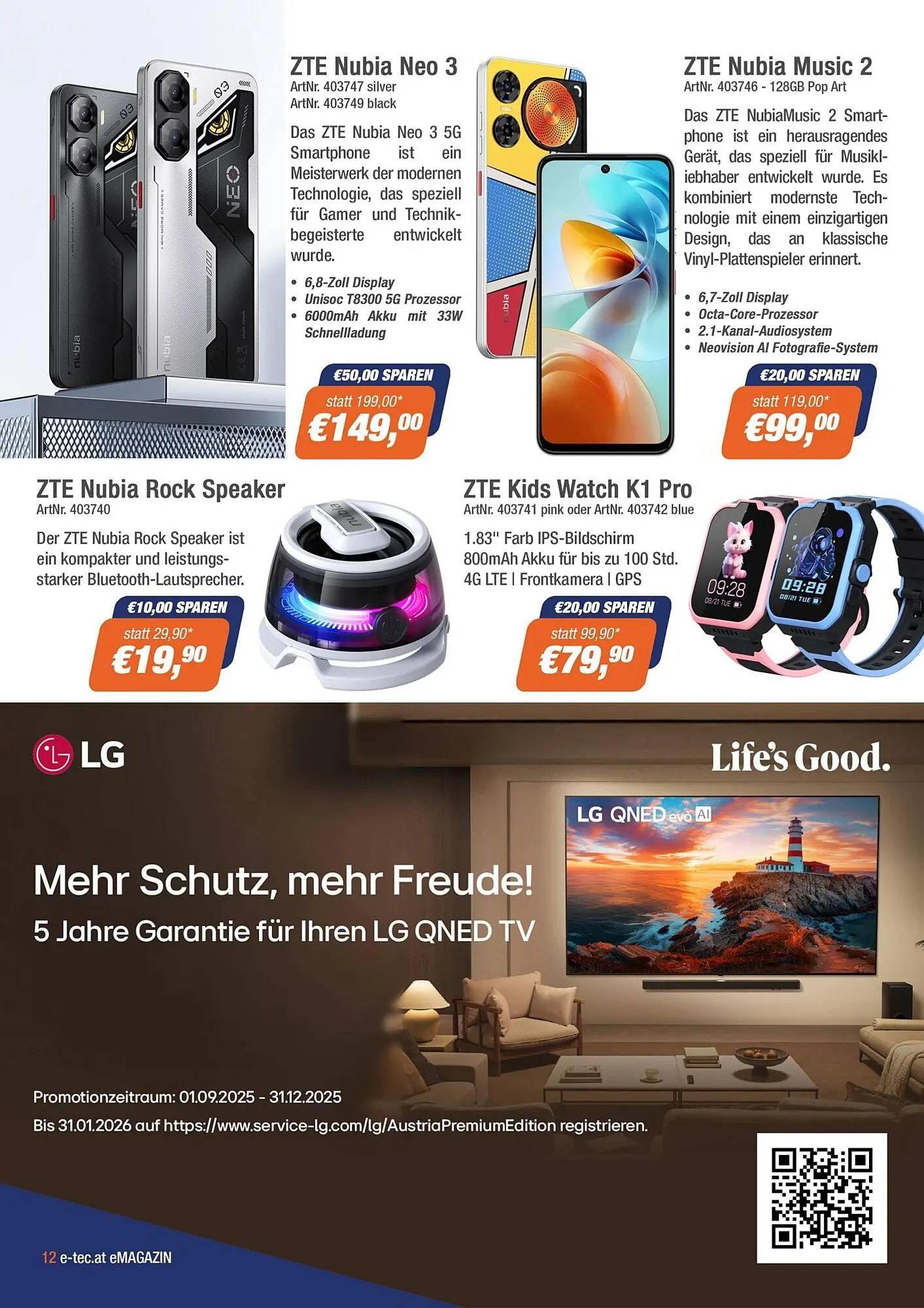 E-tec Flugblatt von 3. Dezember bis 1. Jänner 2026 - Flugblätt seite 12