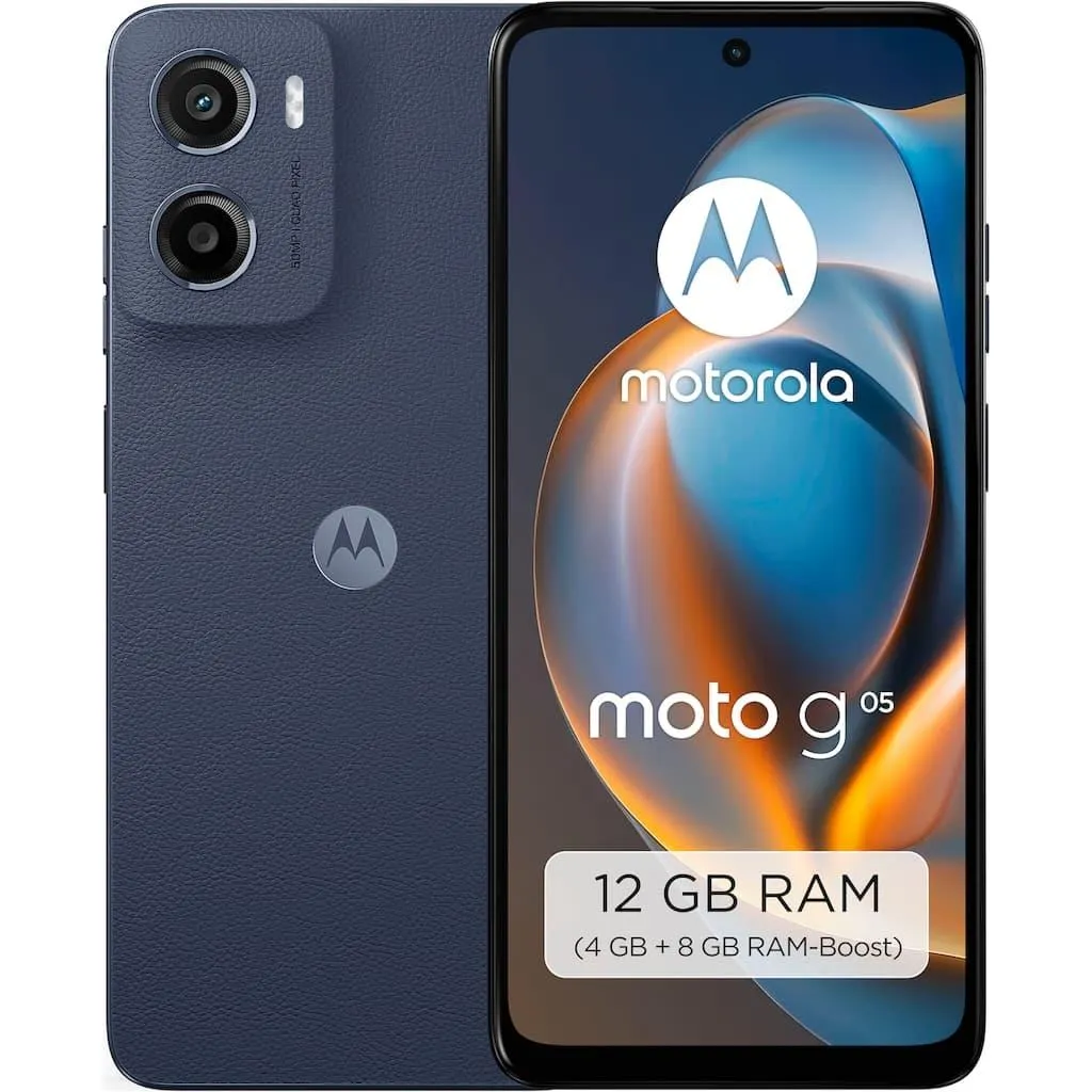 Motorola Smartphone »moto g05« denim blue