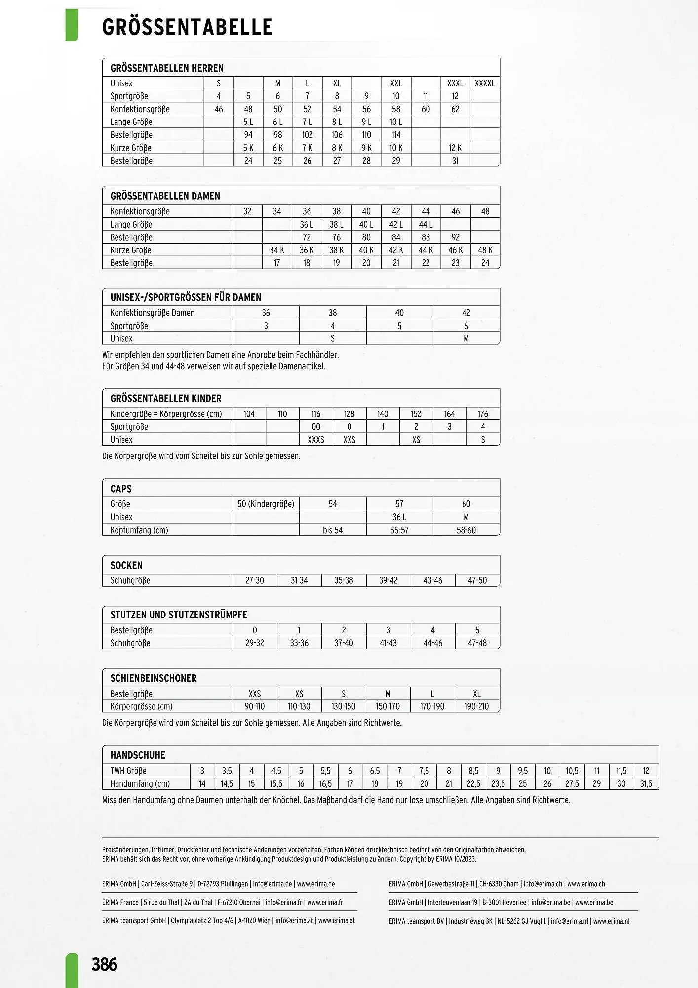 ERIMA Flugblatt von 2. Jänner bis 31. Dezember 2024 - Flugblätt seite  386