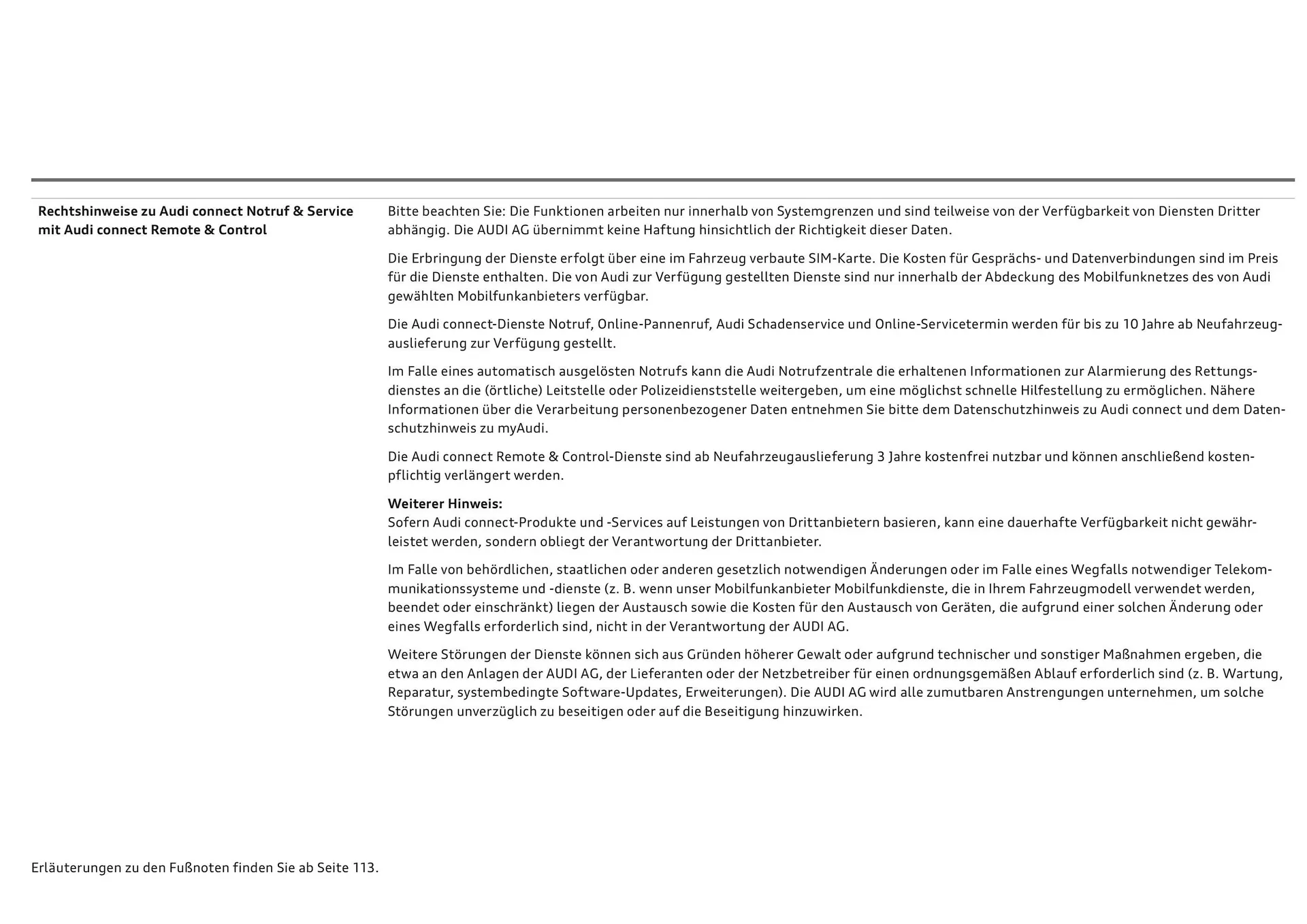 Audi Flugblatt von 20. November bis 22. Juli 2026 - Flugblätt seite  101