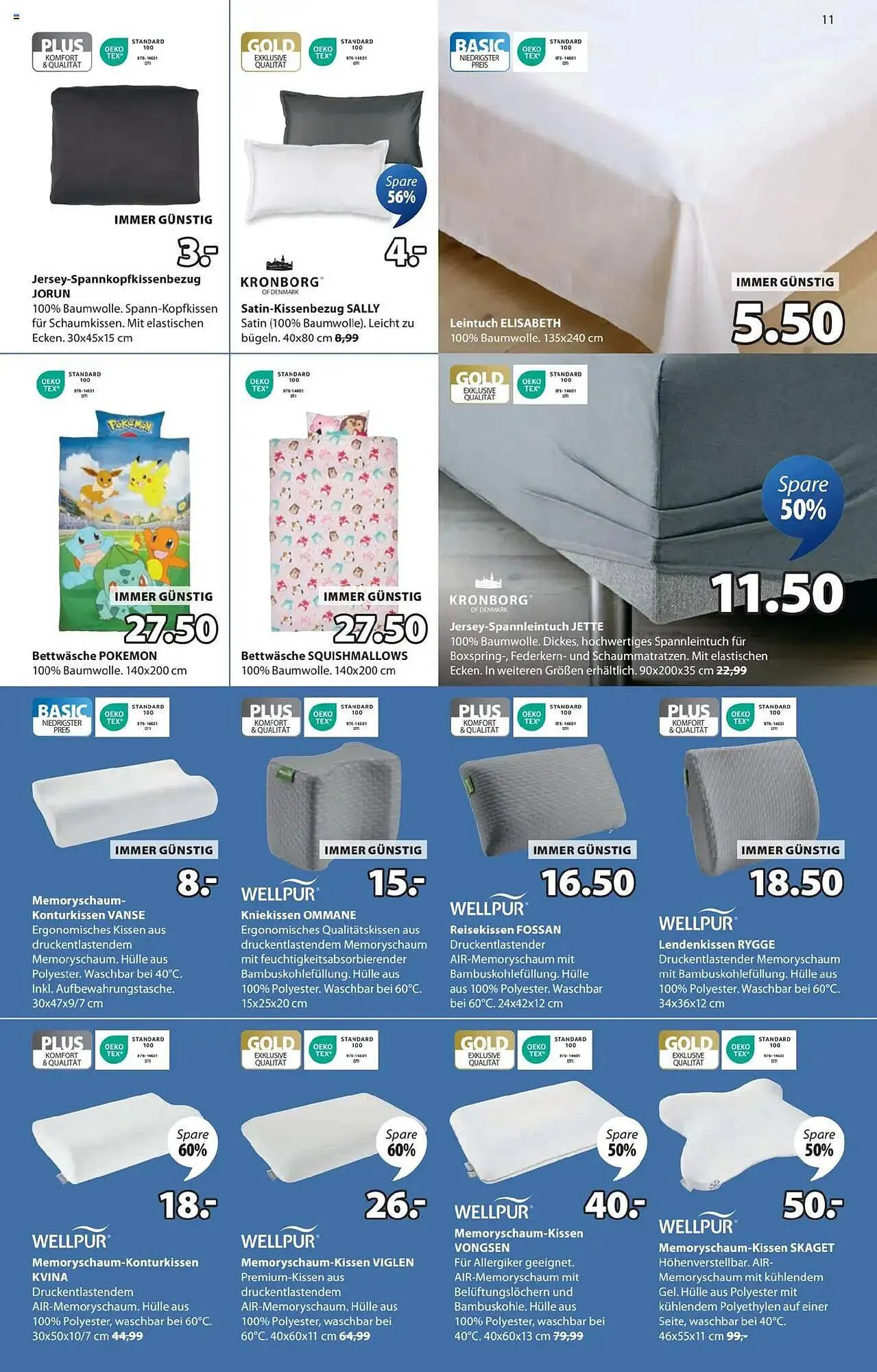 JYSK Flugblatt von 1. Oktober bis 26. Oktober 2025 - Flugblätt seite  11