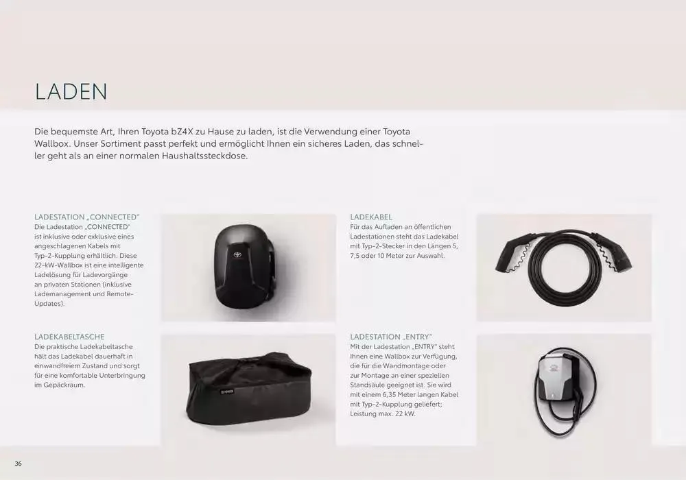 Toyota bZ4X von 7. Dezember bis 7. Dezember 2025 - Flugblätt seite 36
